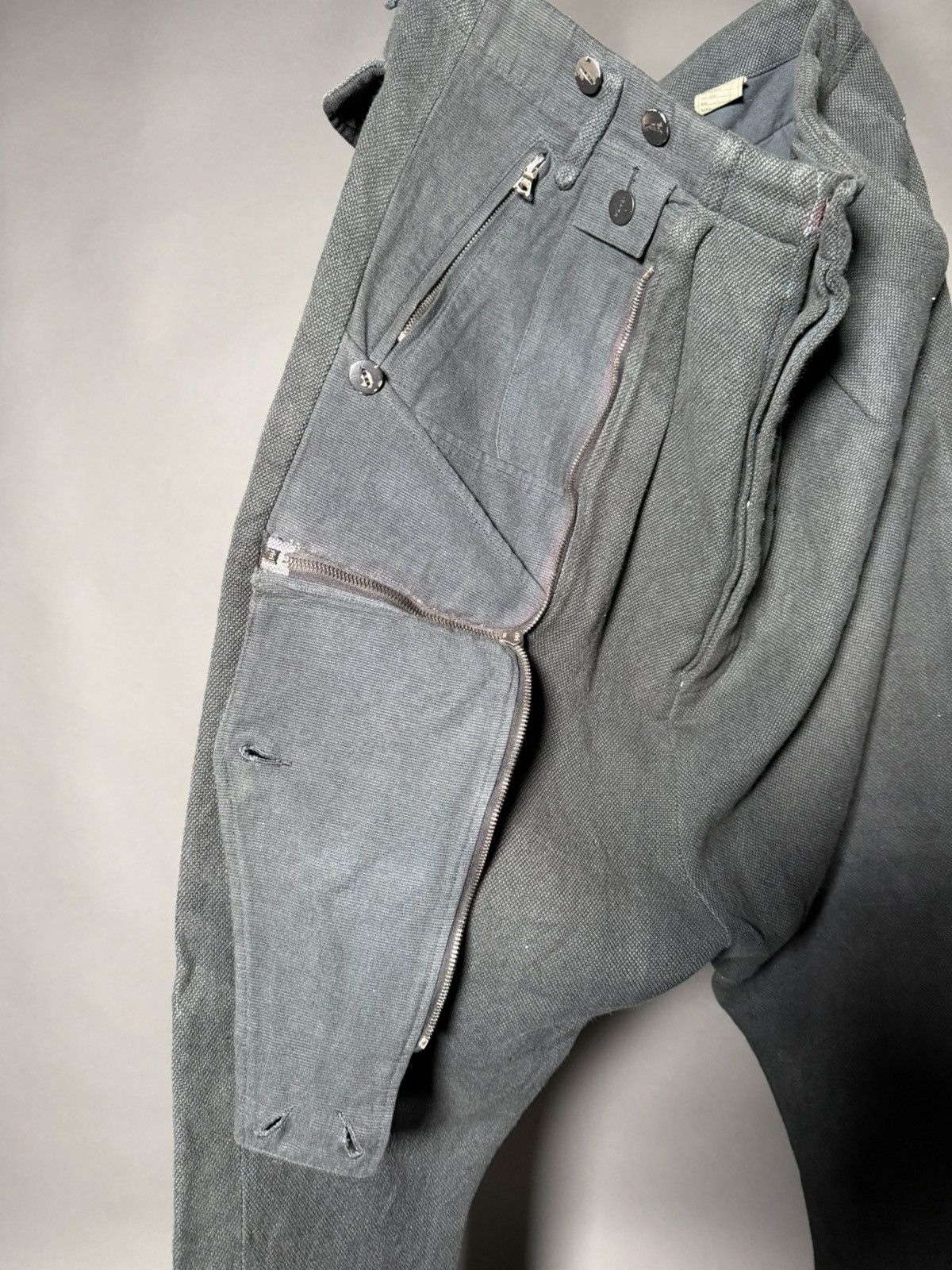 Zam Barrett Zam Barrett Object Dyed Drop Crotch Pants Size US 36 / EU 52 - 2 Thumbnail