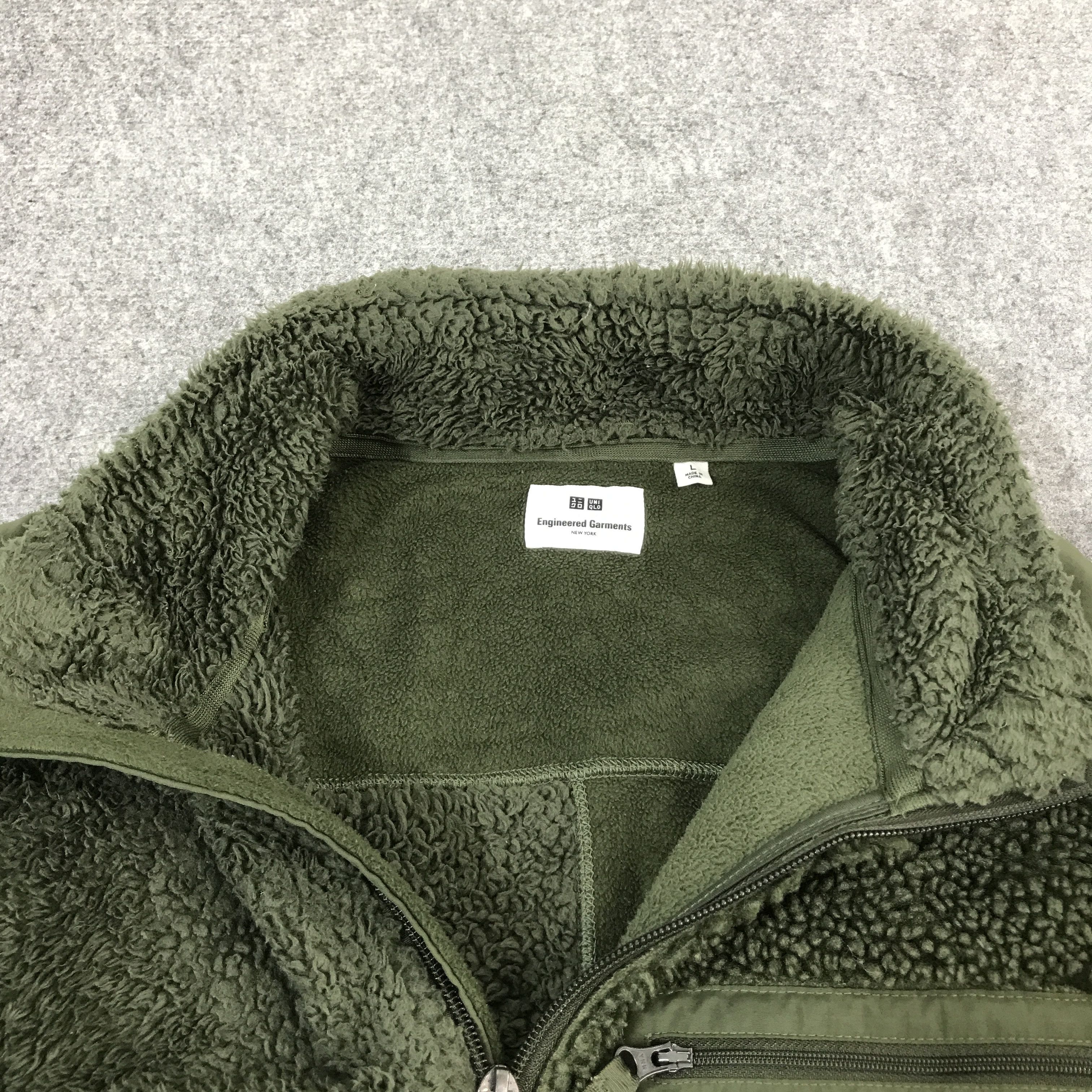 Engineered Garments × Uniqlo ENGINEERED GARMENTS X UNIQLO FLEECE JACKET Size US L / EU 52-54 / 3 - 7 Thumbnail