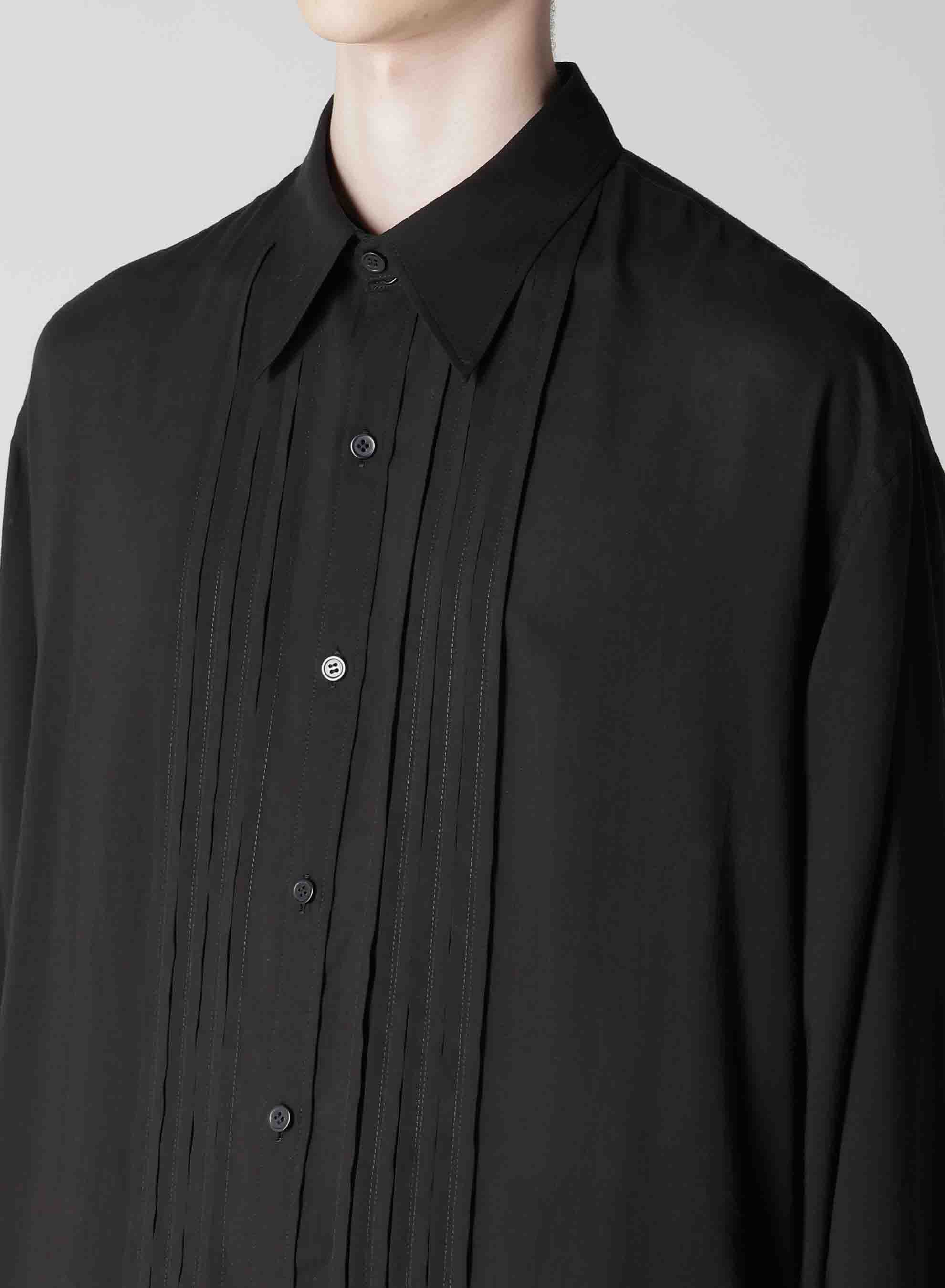 Yohji Yamamoto POUR HOMME 24aw CELLULOSE LOAN F TUCKED shirts Size US S / EU 44-46 / 1 - 2 Thumbnail