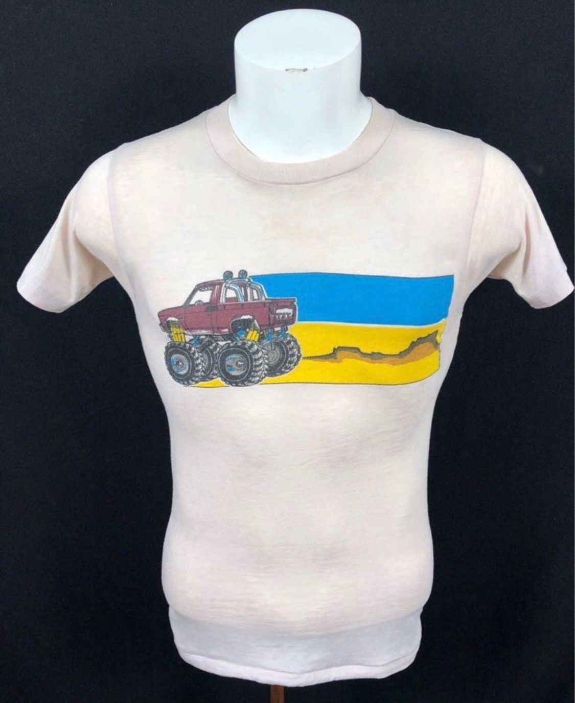 Vintage Vintage 80s Monster Truck Sneakers Tag Made In Usa Size US S / EU 44-46 / 1 - 1 Thumbnail