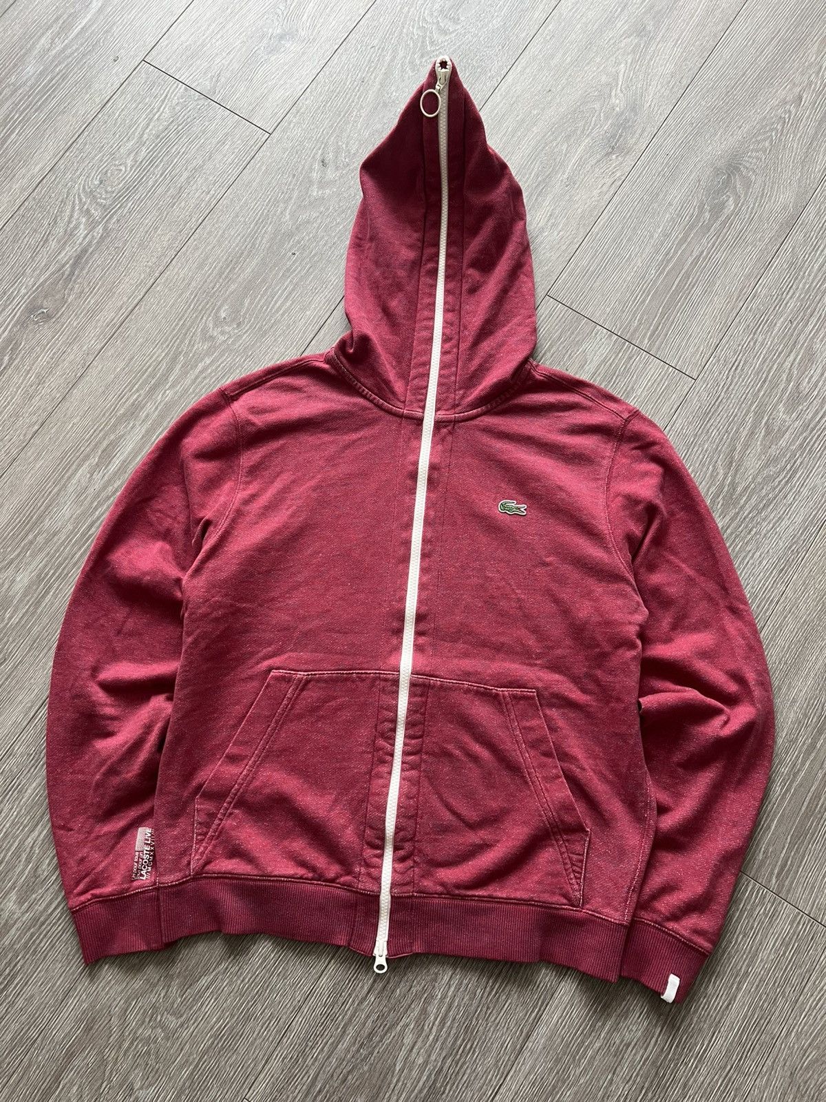 Lacoste Lacoste Live Zip Hoodie Y2K Size US M / EU 48-50 / 2 - 2 Thumbnail