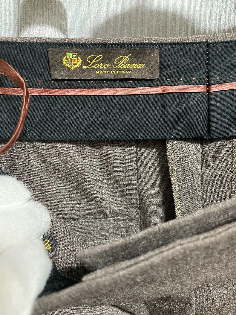 Loro Piana Loro piana Ultra-fine wool branch suit pants 2506-Nextarrow Size 26" / US 2 / IT 38 - 5 Thumbnail