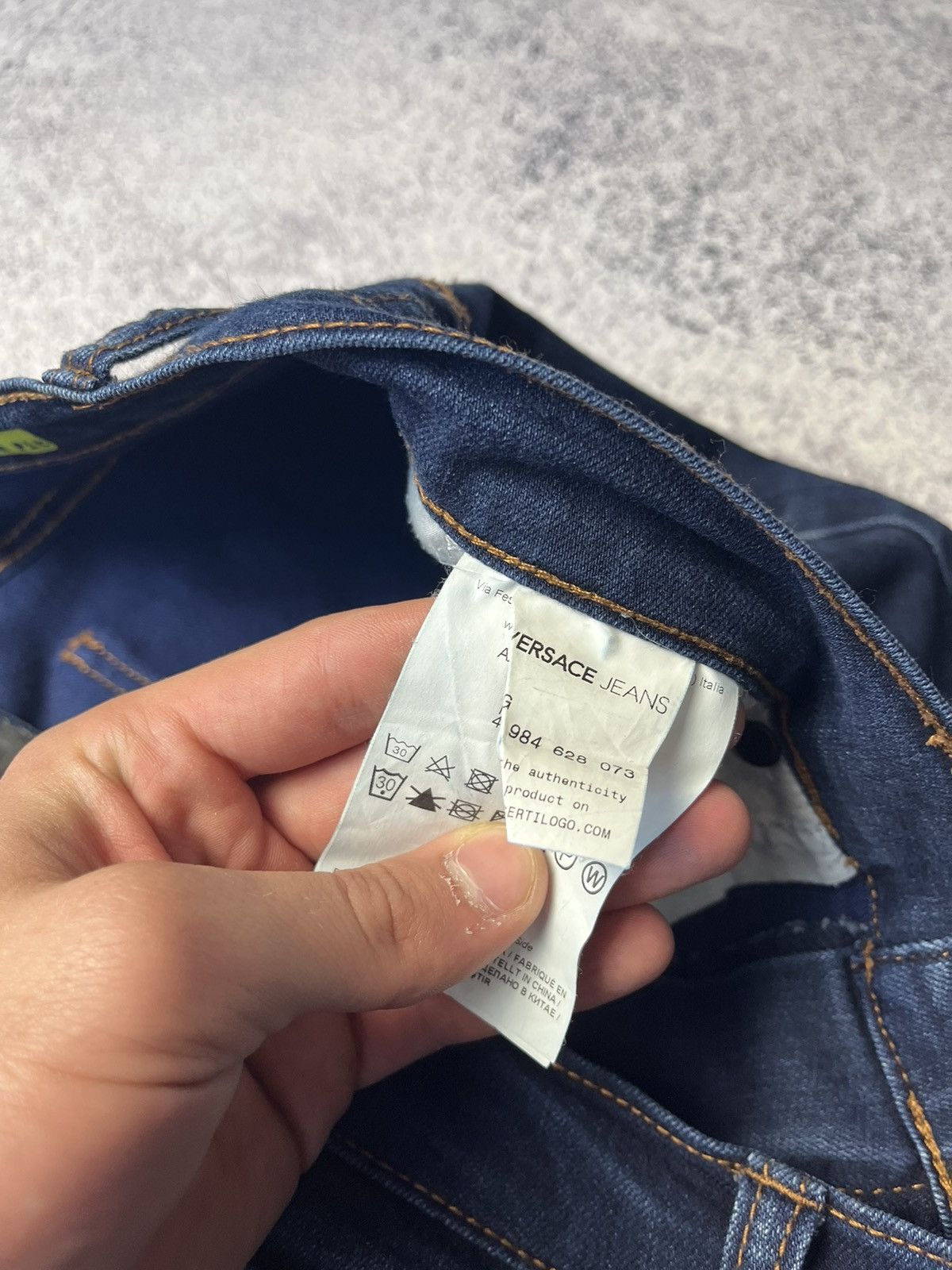 Versace Vintage Versace Jeans Couture Denim Pants Luxury Y2K Size US 32 / EU 48 - 11 Thumbnail