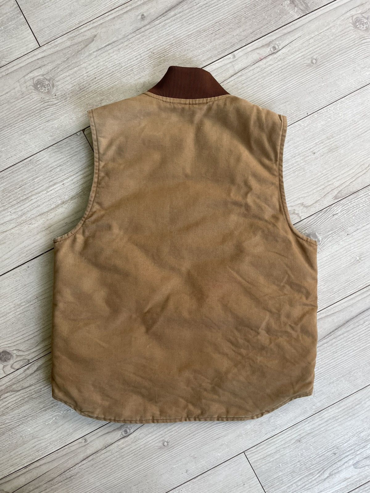 Carhartt × Vintage Vintage Carhartt Vest Jacket 90s Destroy Work USA Size US M / EU 48-50 / 2 - 7 Thumbnail