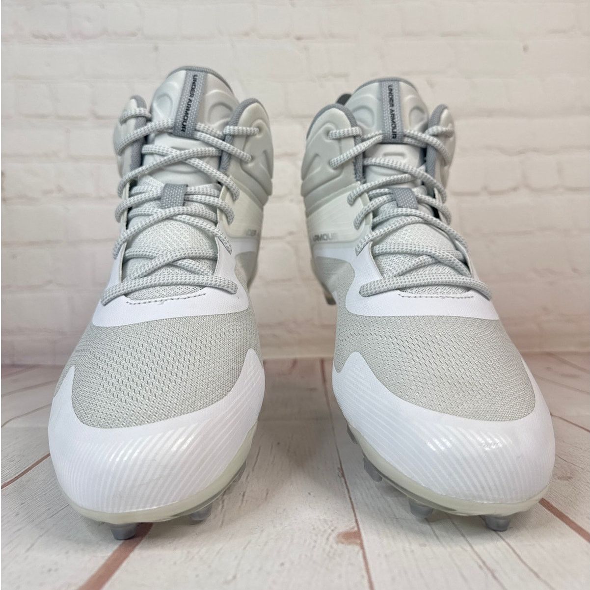 Under Armour Under Armour Command MC Mid White Lacrosse Cleats Mens Sz 13 Size US 13 / EU 46 - 5 Thumbnail