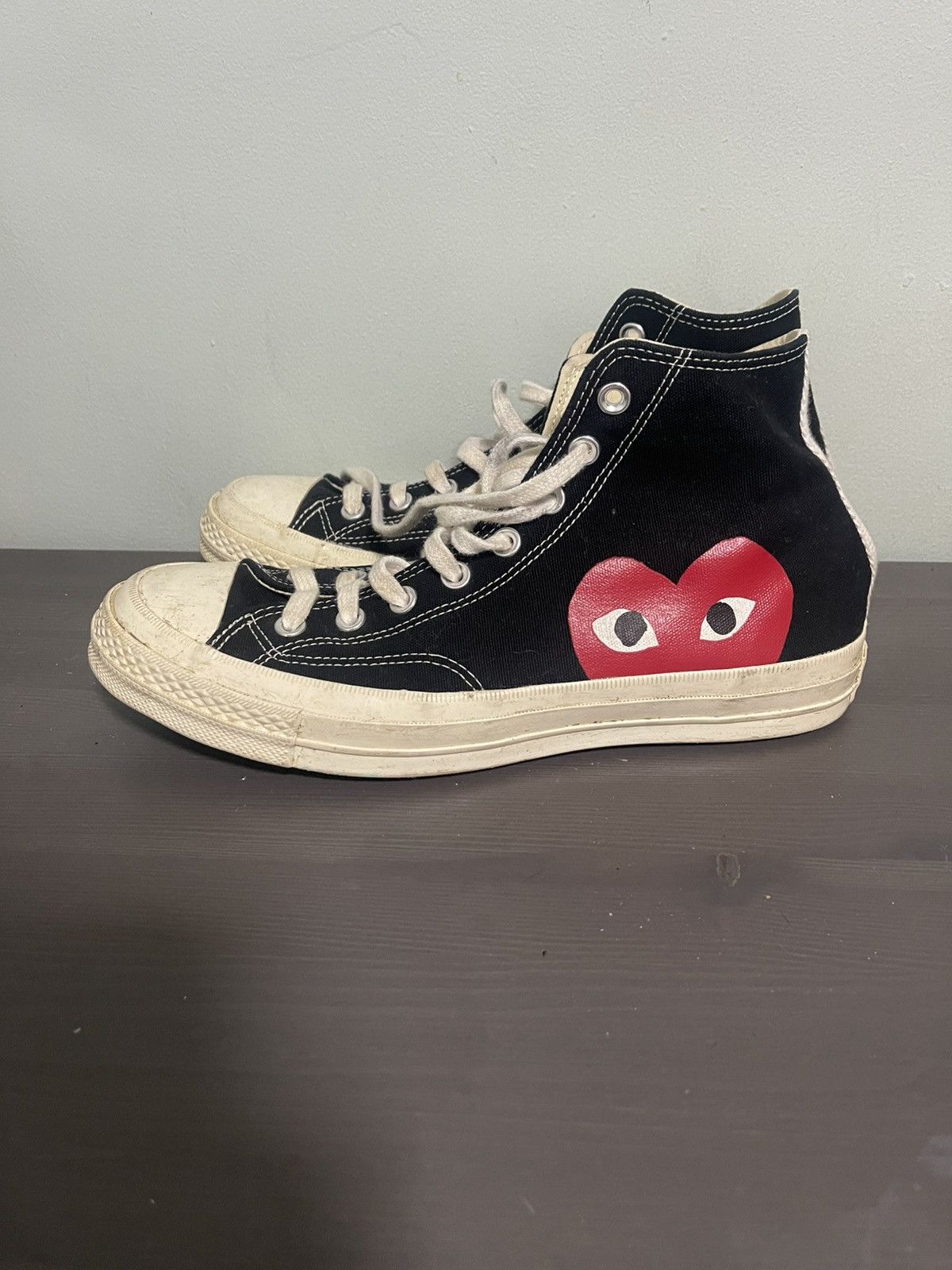 Comme Des Garçons x Converse - Black Size 9 (Lightly Worn)