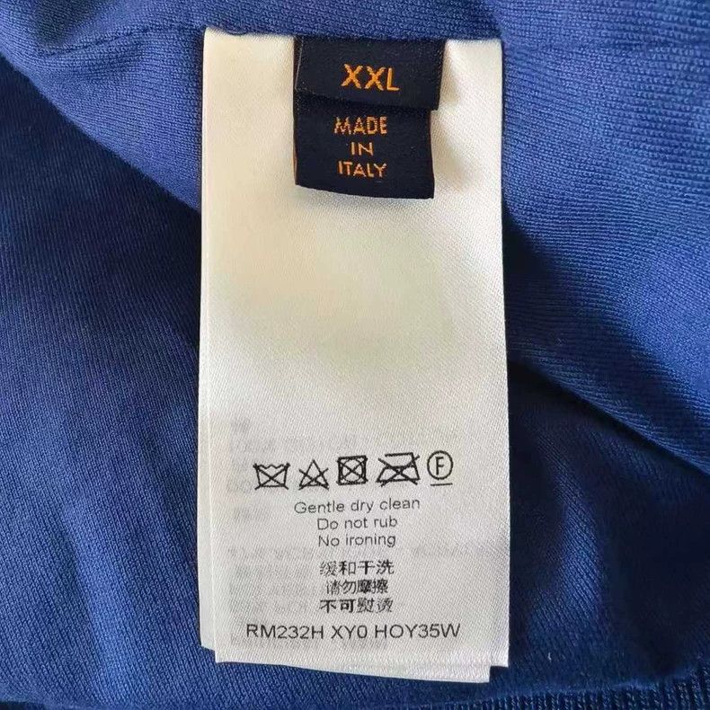 Louis Vuitton Louis Vuitton Yayoi Kusama Co-branded Blue Printed Full Lo Size US XXL / EU 58 / 5 - 4 Thumbnail