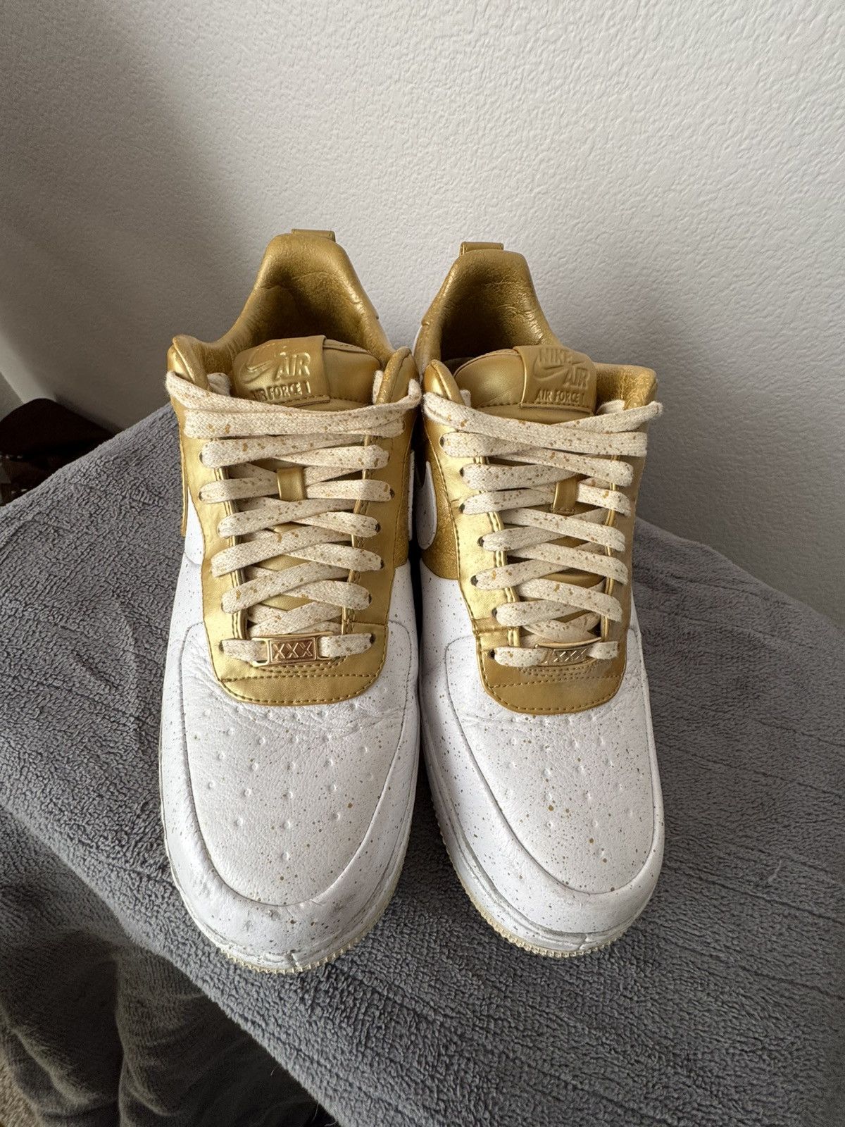 Nike Nike Air Force 1 Low “Gold Medal” Size US 11 / EU 44 - 7 Thumbnail