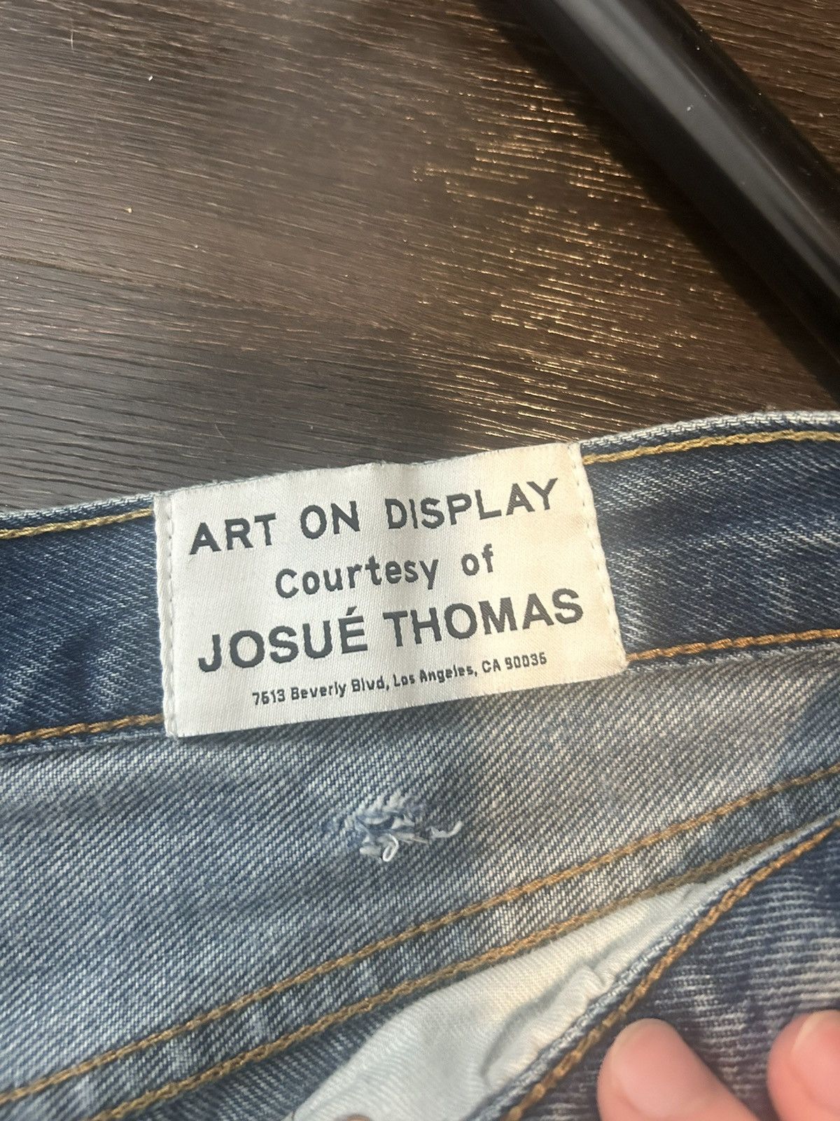 Gallery Dept. Gallery dept 20 G patch denim black/gold Size US 38 / EU 54 - 8 Thumbnail