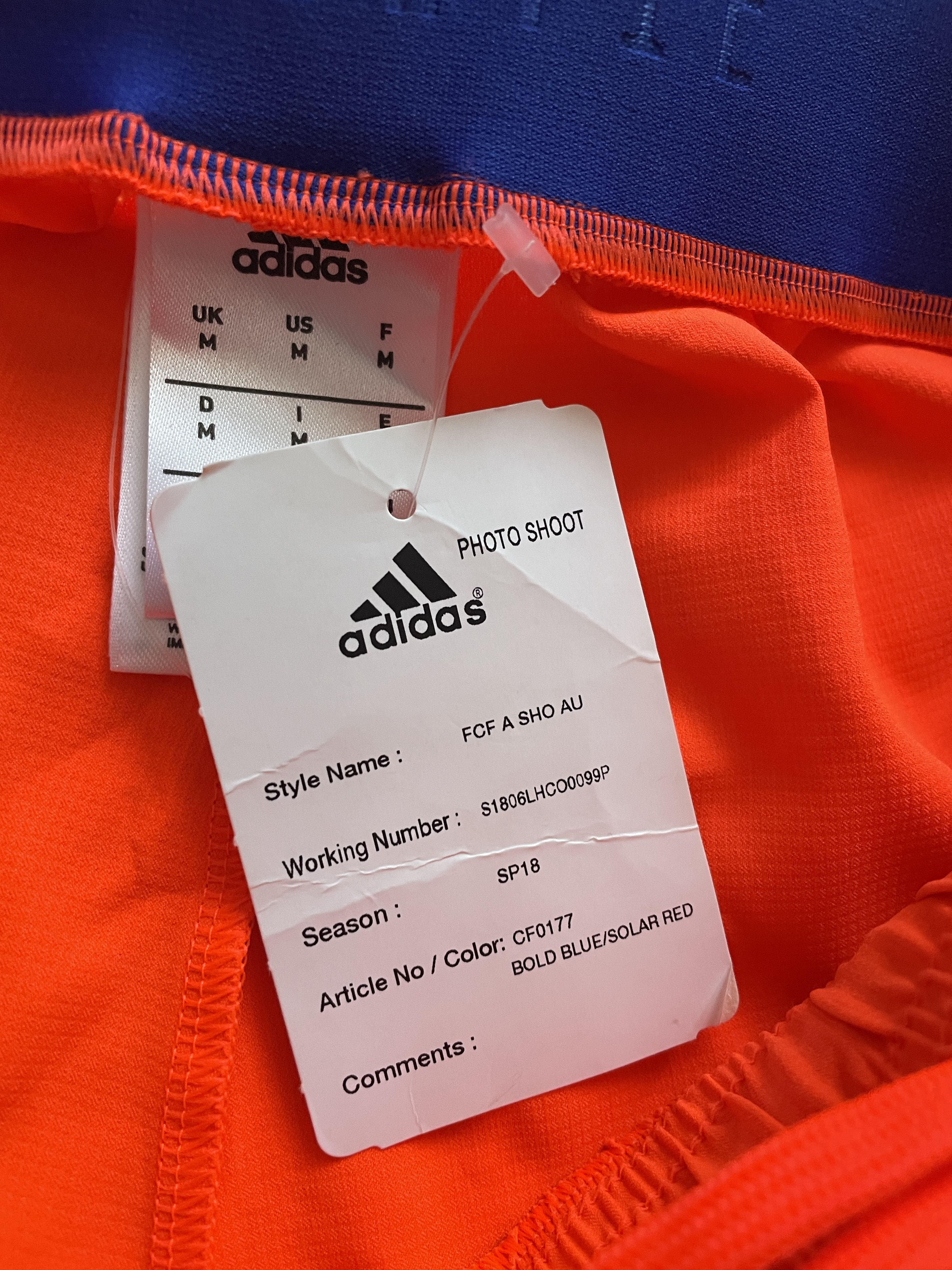 Adidas Colombia Authentic Away Shorts 2018 2019 Soccer World Cup Size US 32 / EU 48 - 4 Thumbnail