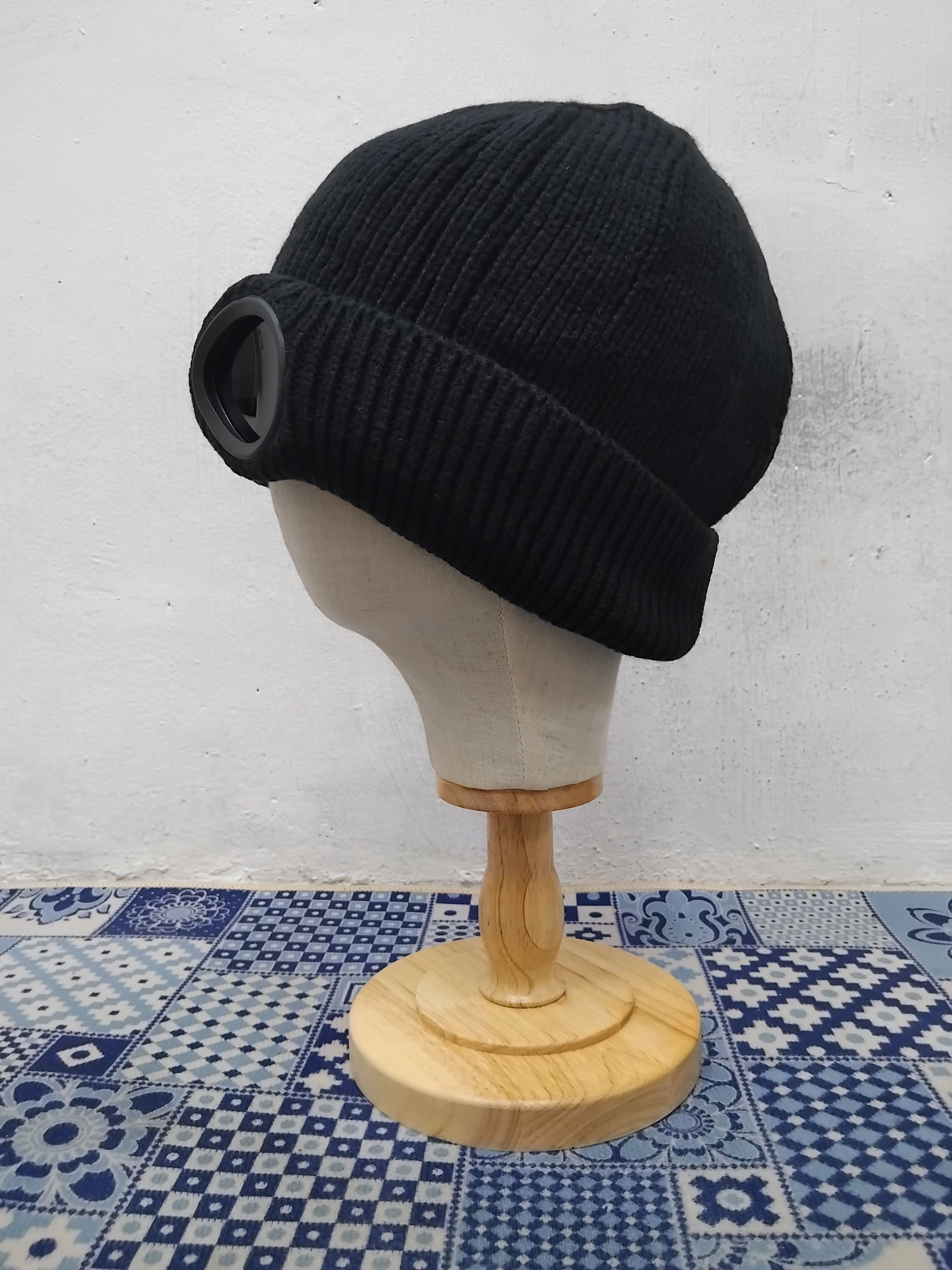 Japanese Brand 💥Casual Lens black holigon style beanie Size ONE SIZE - 5 Thumbnail