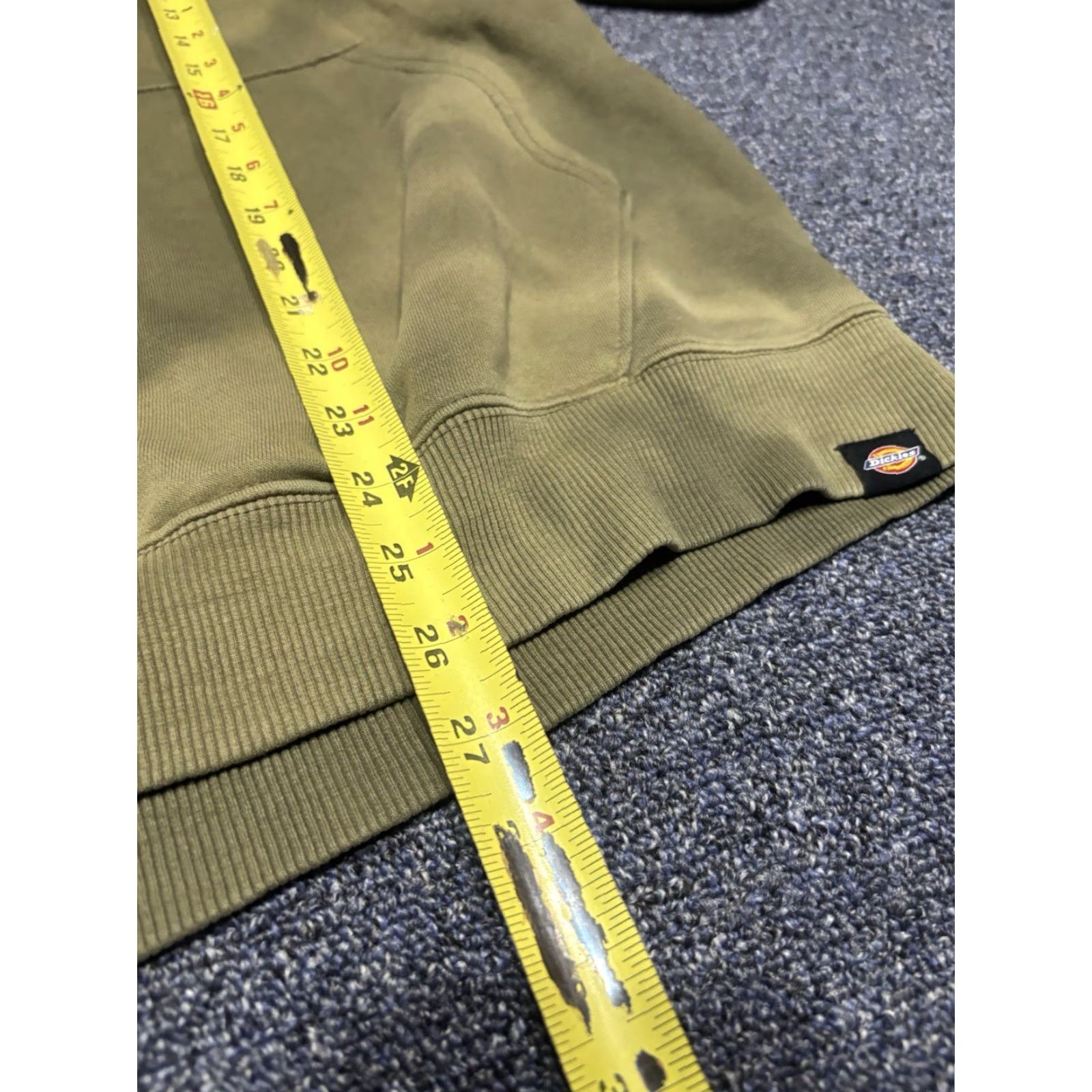 Dickies VINTAGE Dickies Hoodie Mens 2 Tone Faded Grunge Skater L Green Pullover Hooded Long Sleeve Regular Size L Size US L / EU 52-54 / 3 - 4 Thumbnail