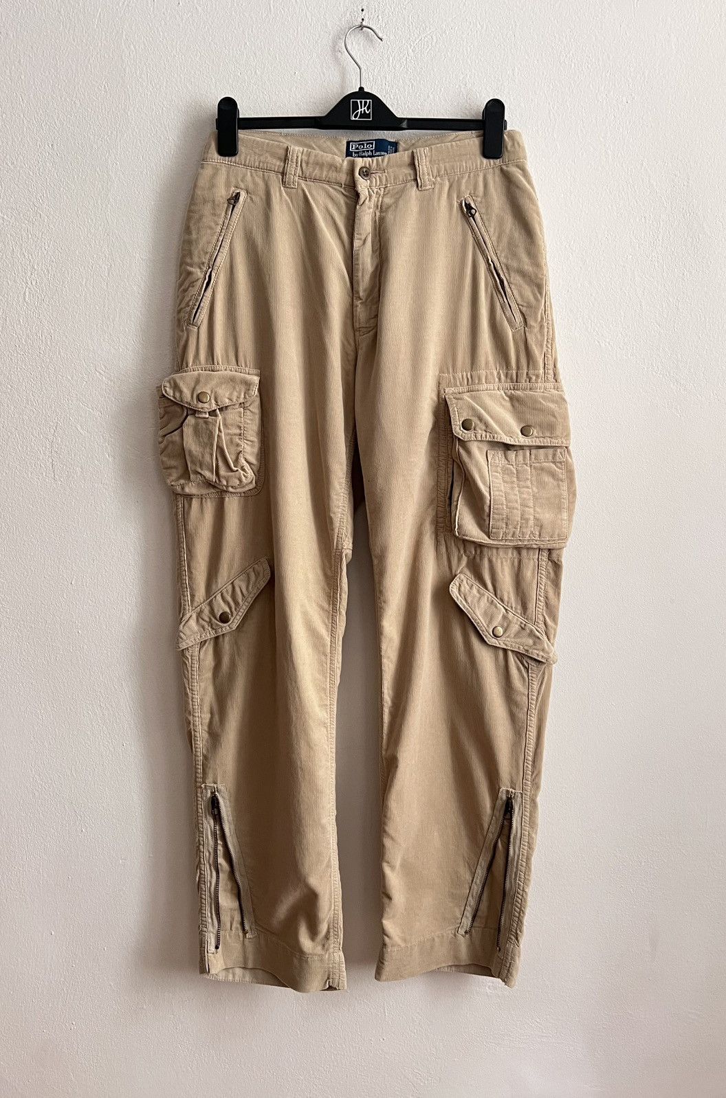Polo Ralph Lauren Polo Ralph Lauren corduroy utility cargo trousers Size US 36 / EU 52 - 1 Thumbnail
