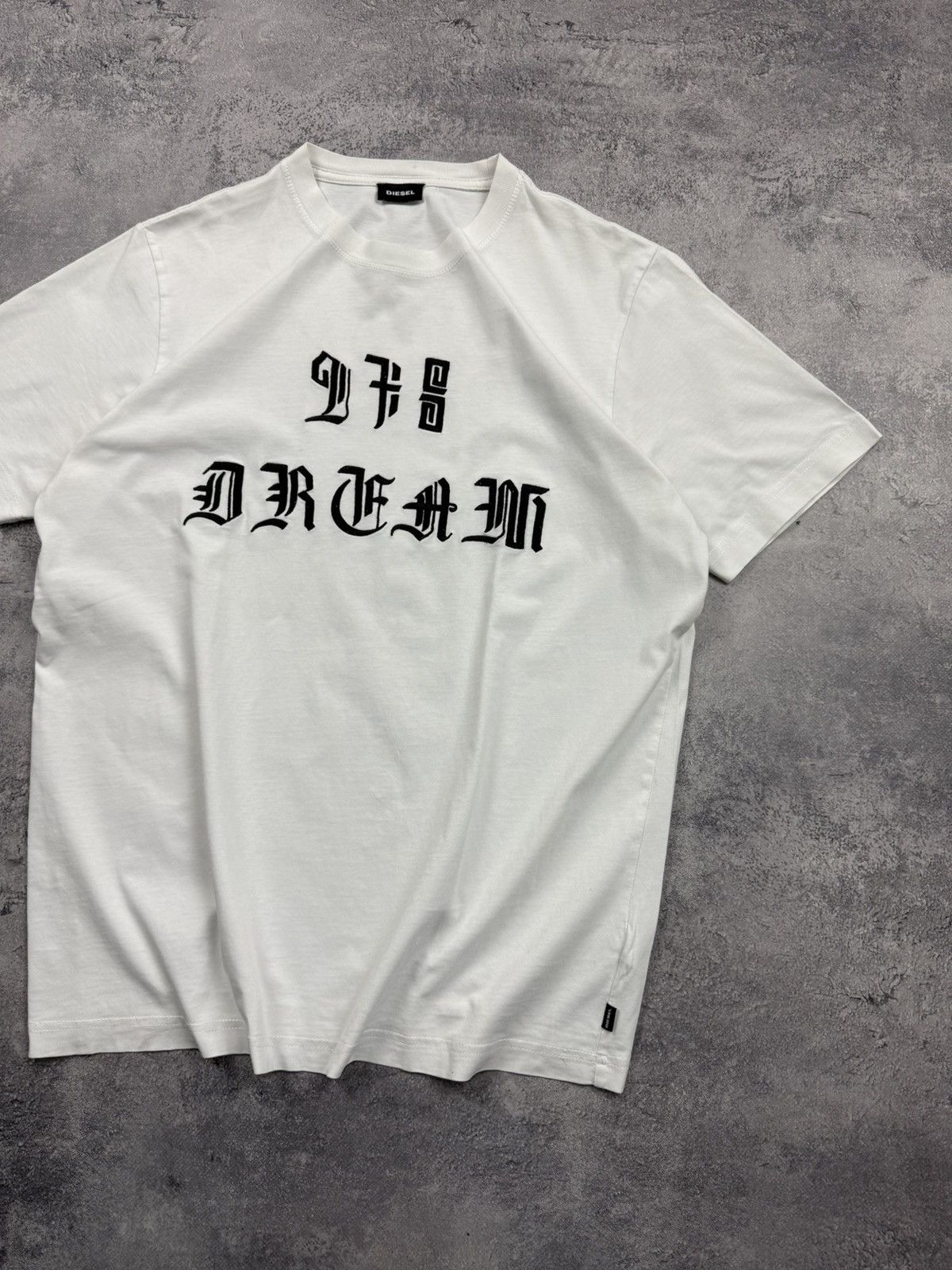 Diesel Vintage Diesel Big Logo T-Shirt White Tee Streetwear Hype Size US M / EU 48-50 / 2 - 6 Thumbnail