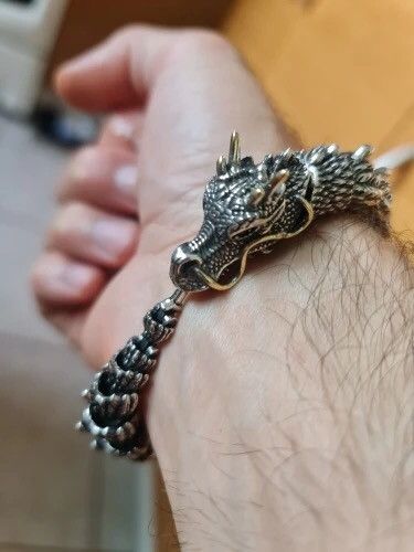 Jewelry Handmade Dragon 3D Bracelet Size ONE SIZE - 5 Thumbnail