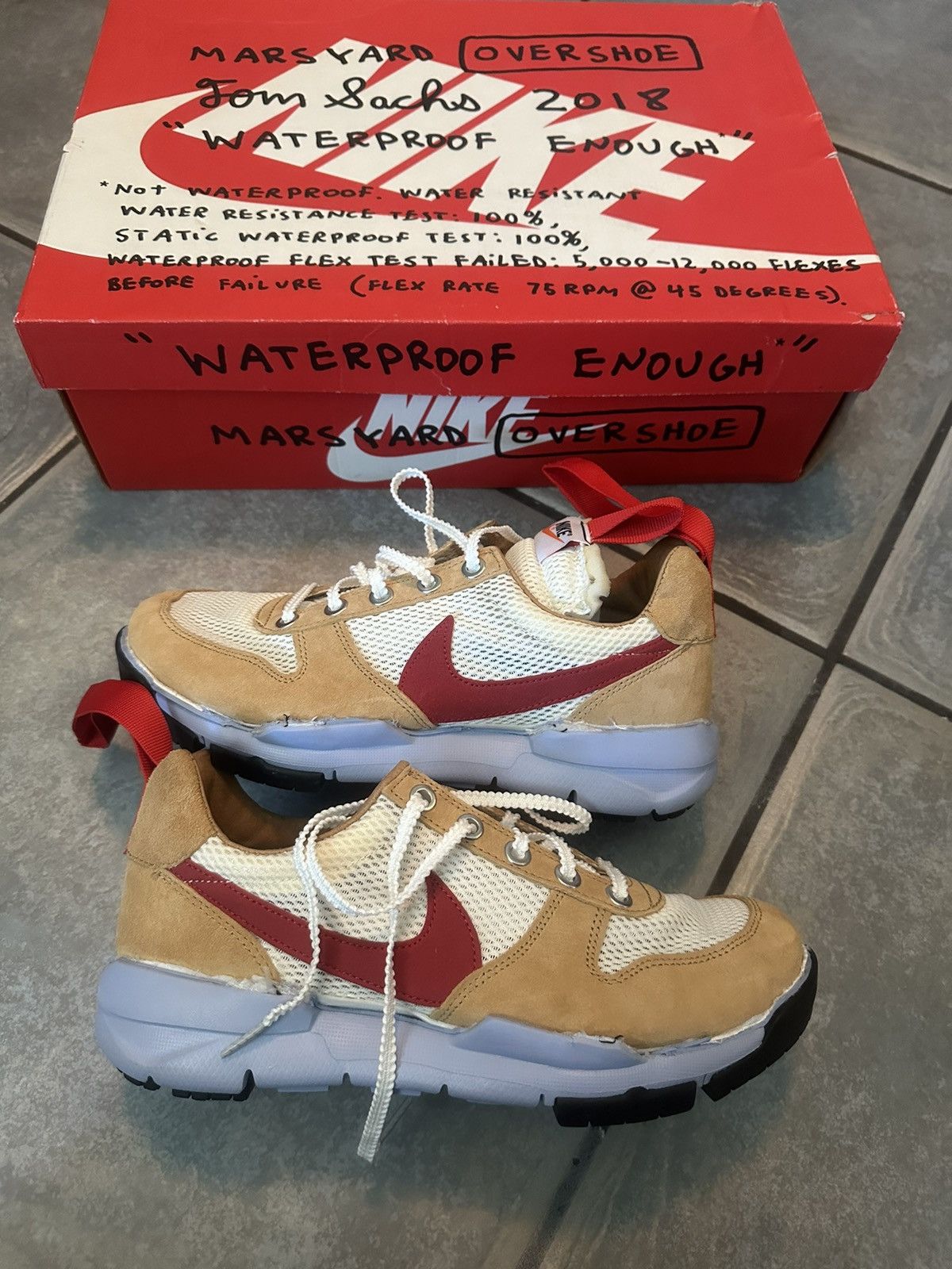 Overshoe Nike X Tom Sachs Nike Tom Sachs Mars Yard Overshoe