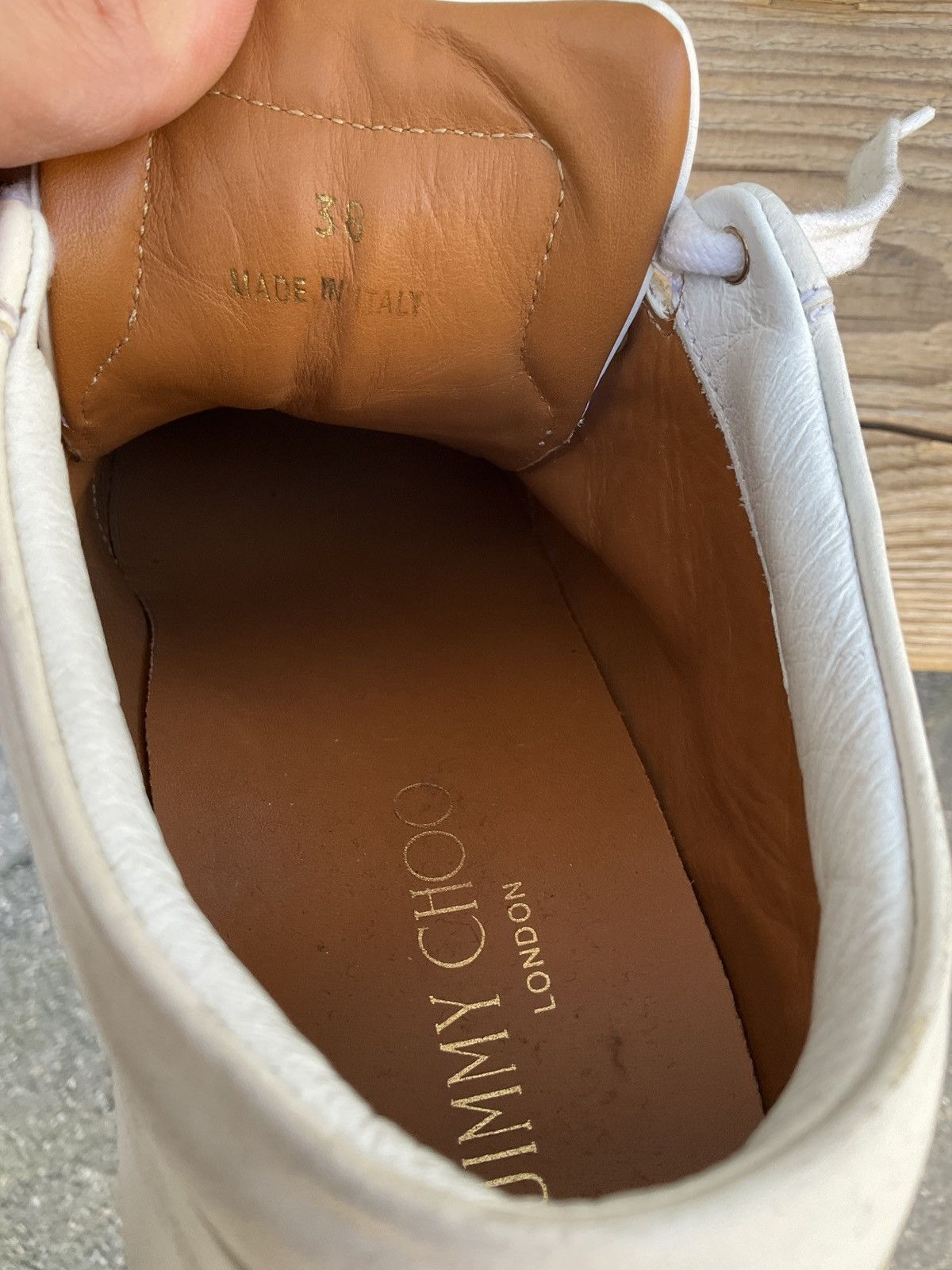 Jimmy Choo Jimmy Choo sneaker Size US 7 / IT 37 - 11 Thumbnail