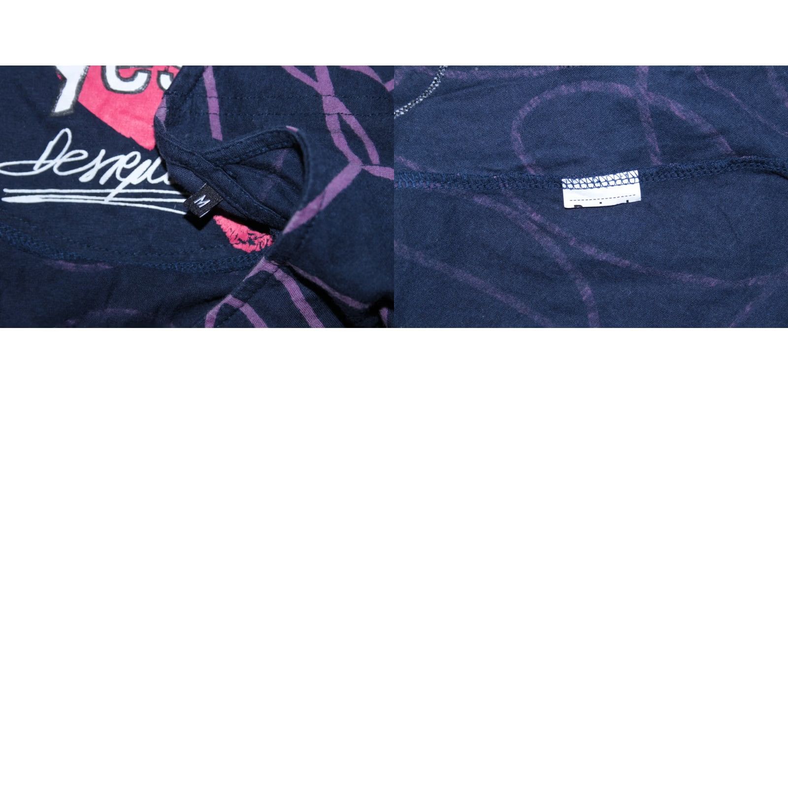 Desigual Desigual womens navy dress purple lines Size M Size M / US 6-8 / IT 42-44 - 8 Thumbnail