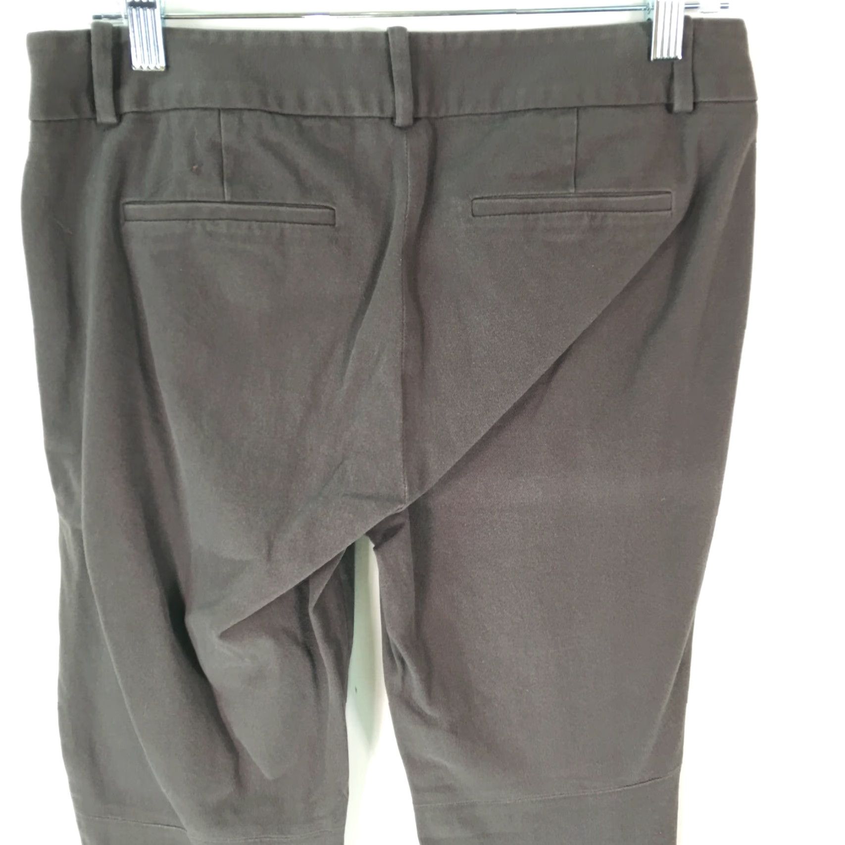 J.Crew VINTAGE J. Crew Womens City Fit Stretch Casual Brown Dress Pants Size 8 Size 32" / US 10 / IT 46 - 4 Thumbnail