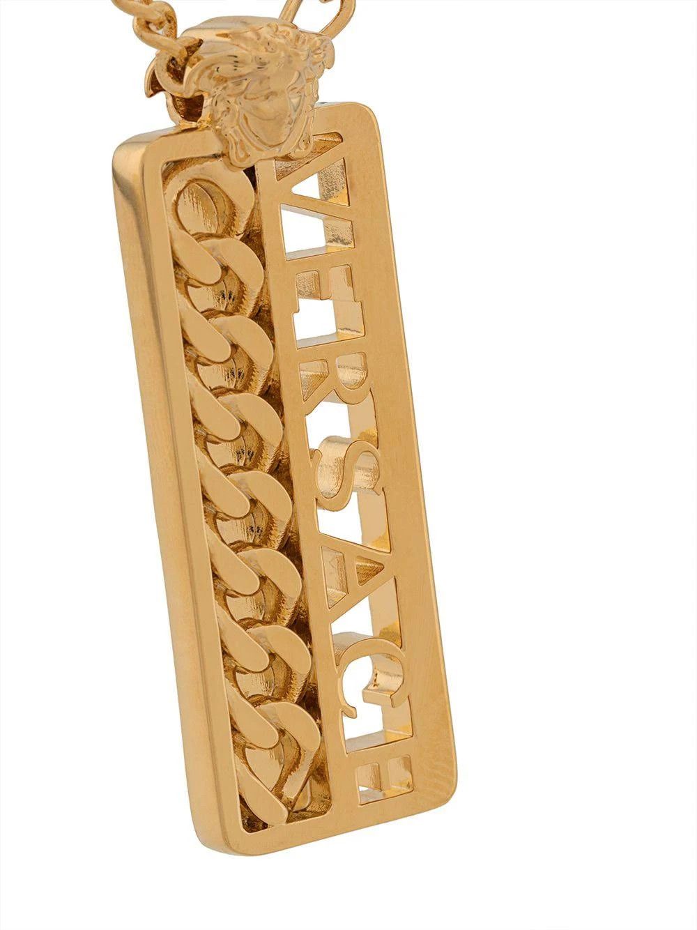 Versace o1tko10125 Size: OS / Pendant Necklace in Gold Size ONE SIZE - 2 Thumbnail