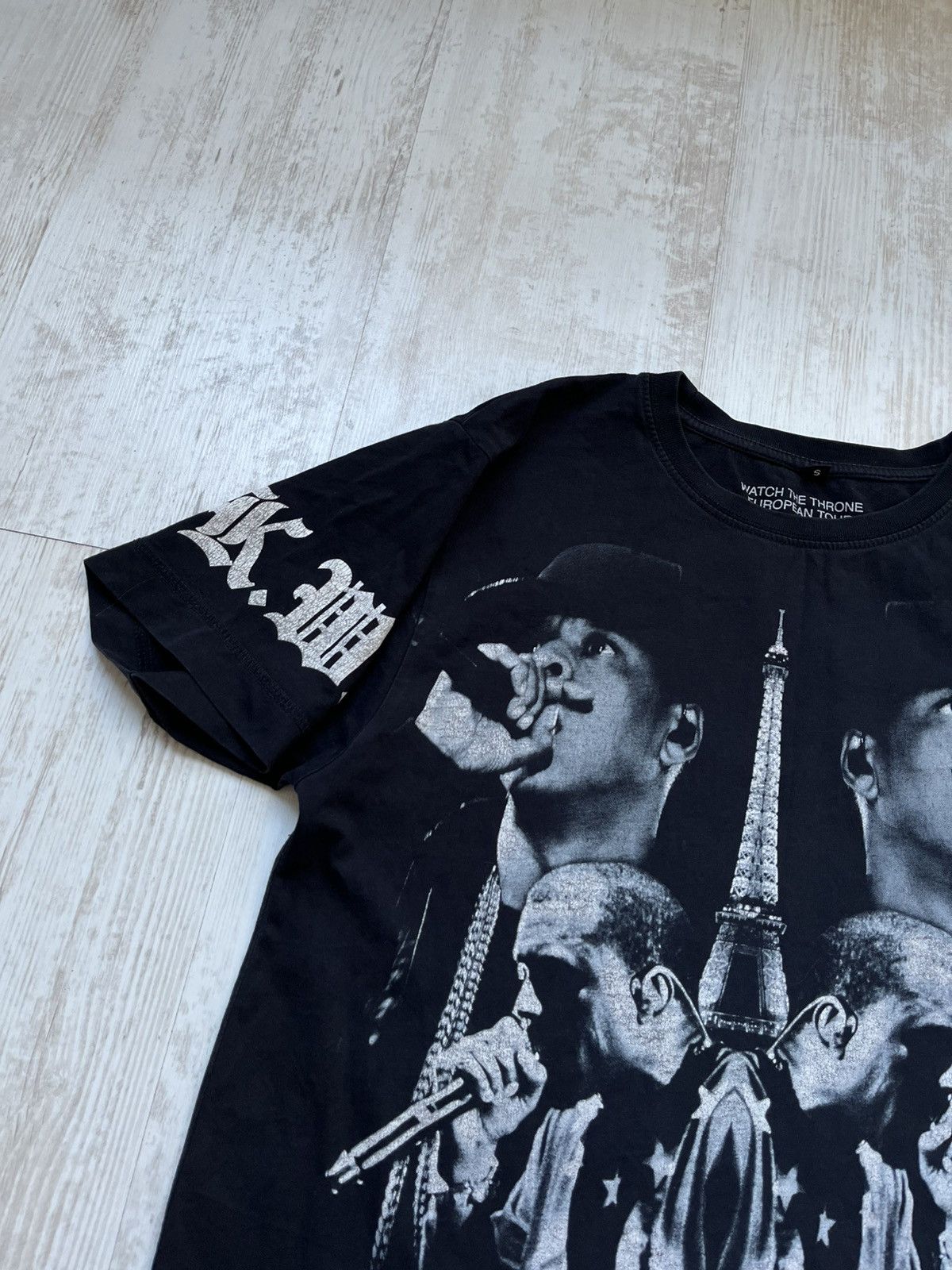 Jay-Z × Kanye West × Rap Tees Vintage Jay-Z & Kanye West Watch The Throne Tour T Shirt Size US S / EU 44-46 / 1 - 4 Thumbnail