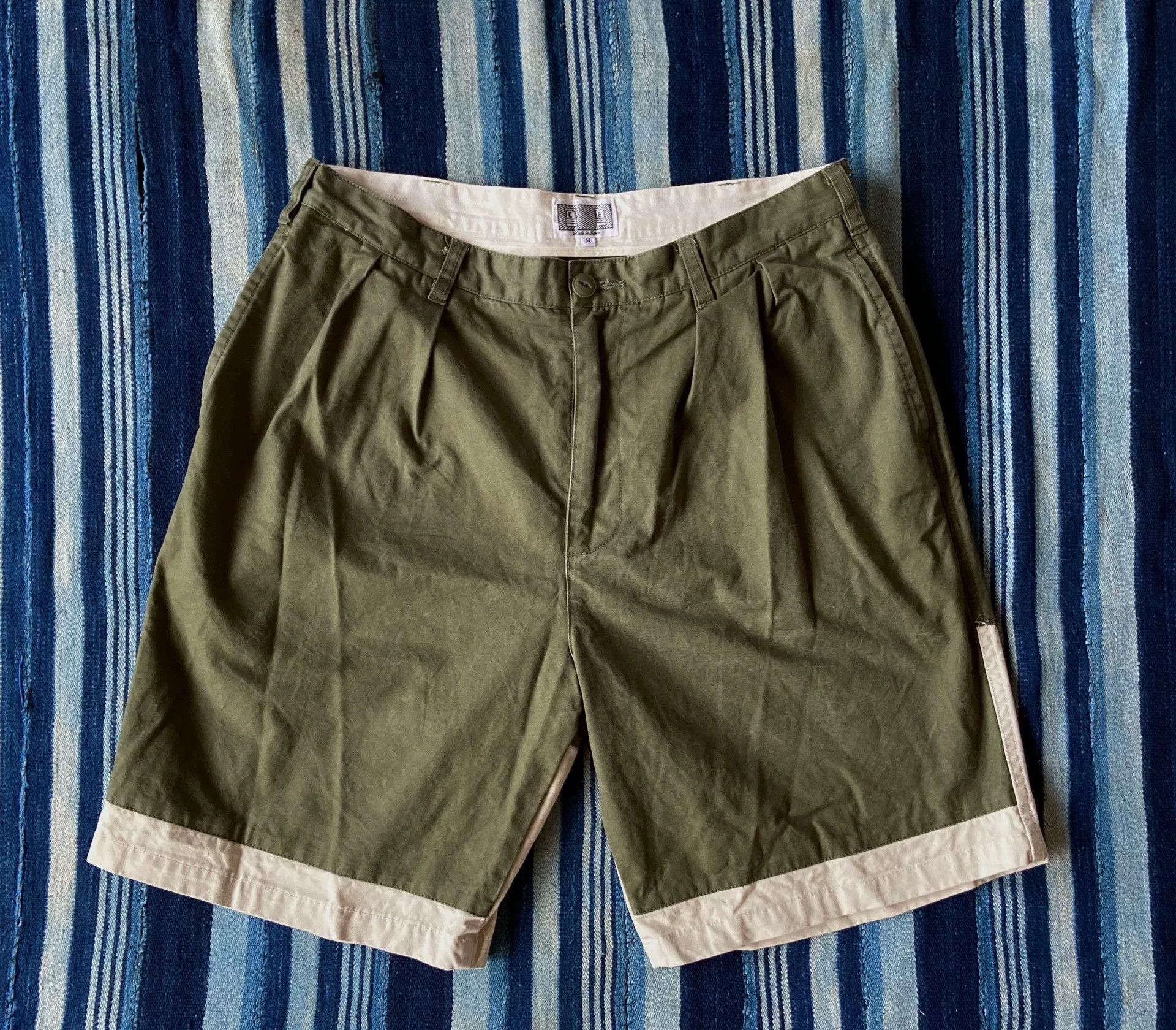 Cav Empt Cavempt C.E Split Colour Chino Shorts Size US 30 / EU 46 - 1 Thumbnail