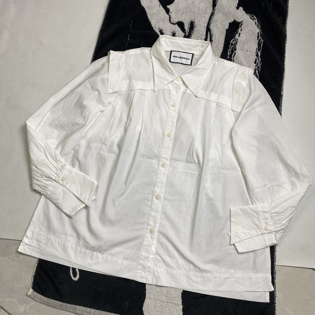 Karl Lagerfeld Karl Lagerfeld Paris button shirt good design Size M / US 6-8 / IT 42-44 - 2 Thumbnail