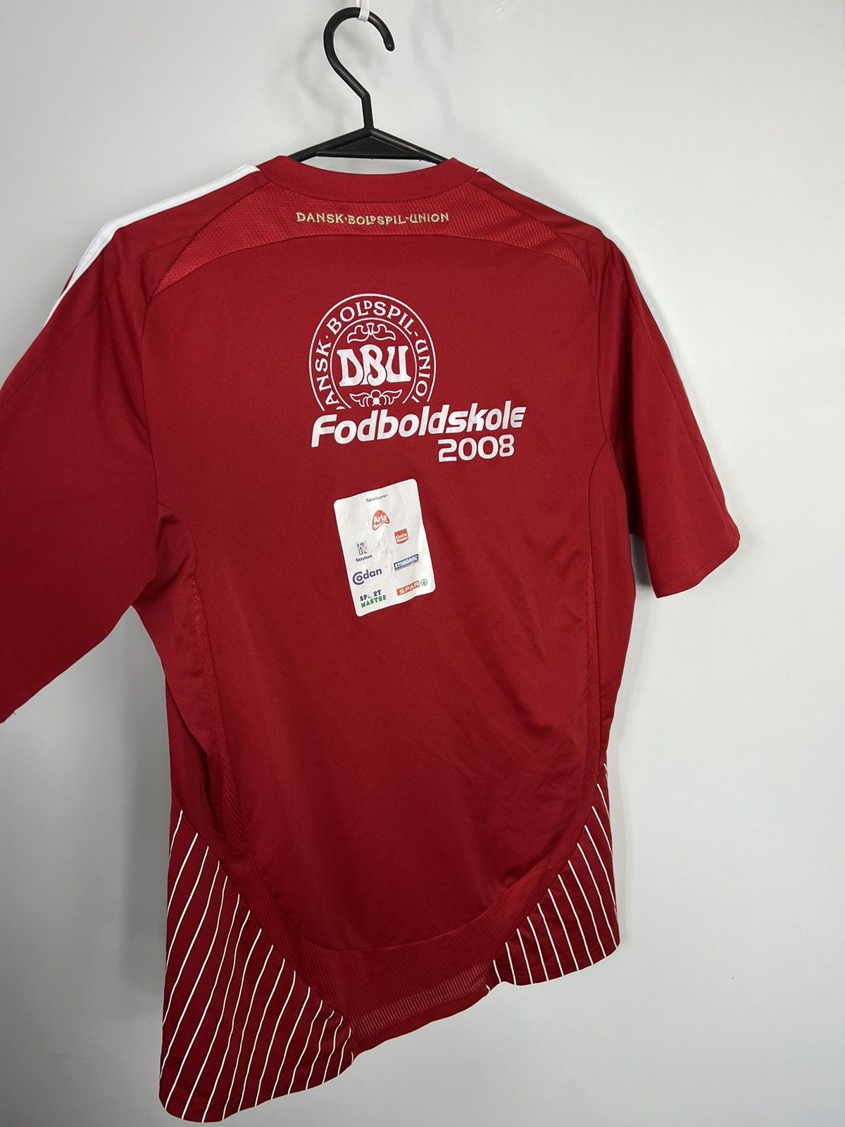 Adidas Adidas Denmark 2008 Soccer Jersey Vintage Size US M / EU 48-50 / 2 - 3 Thumbnail