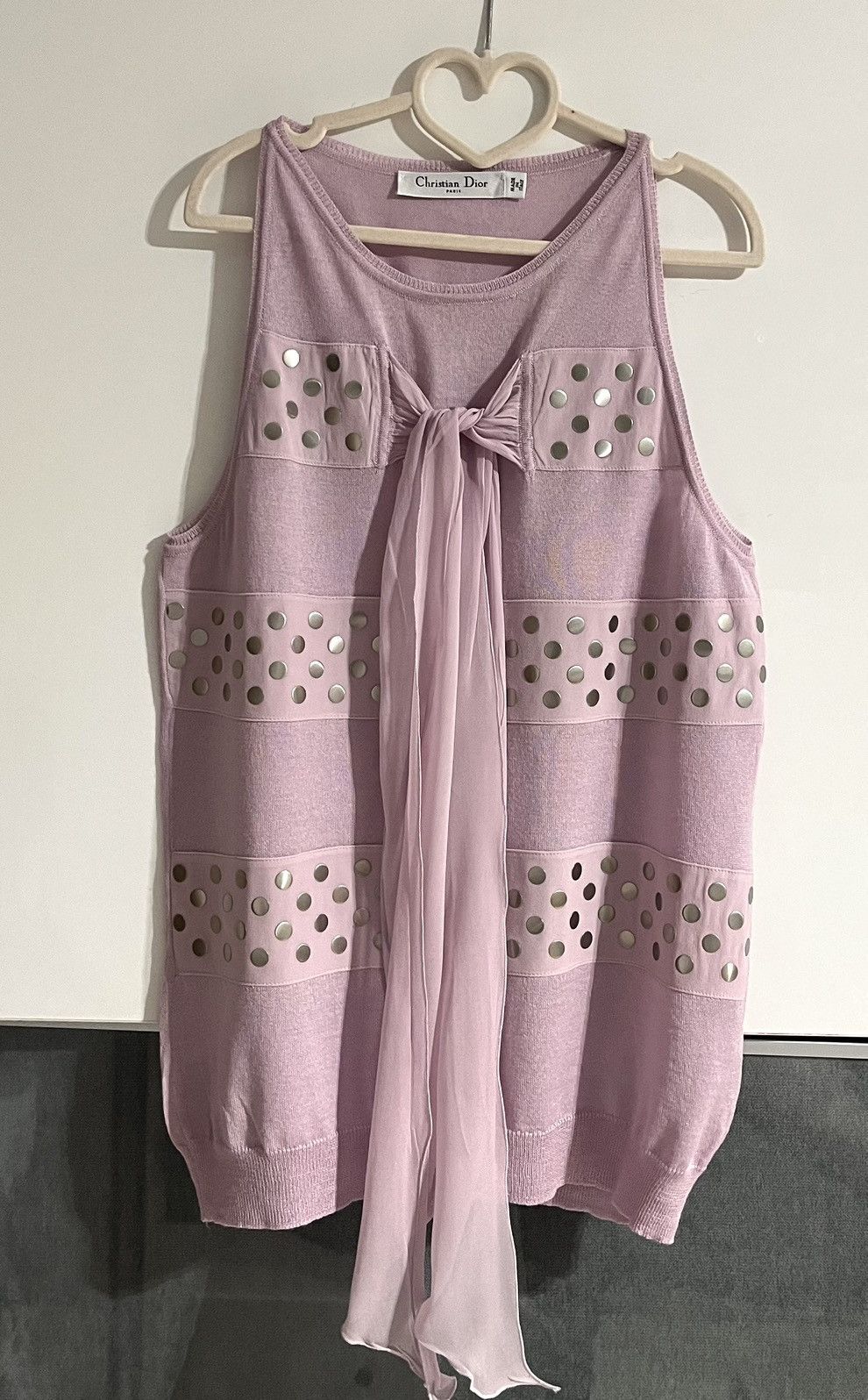 Christian Dior Monsieur Sleeveless sweater wool and silk size Dior size M Size M / US 6-8 / IT 42-44 - 1 Thumbnail