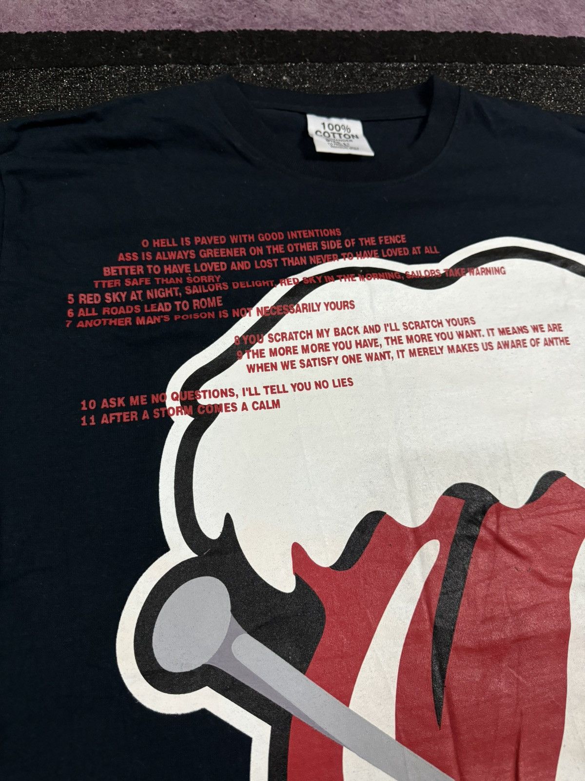 Number (N)ine × The Rolling Stones Rolling Stones X Number Nine Rock Band Tee Size US M / EU 48-50 / 2 - 5 Thumbnail