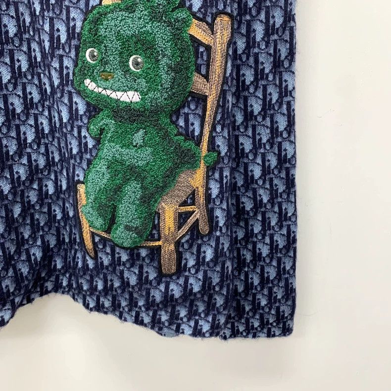 Dior Dior Blue Little Dragon Man Plush Logo jacquard Full Printe Size US L / EU 52-54 / 3 - 4 Thumbnail