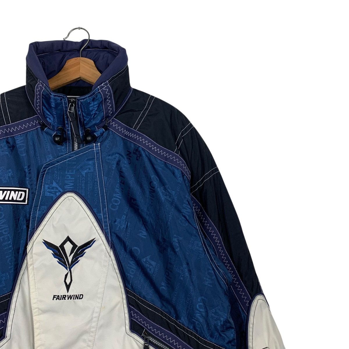 Japanese Brand FAIR WIND Colorblock Ski Jacket Snowboard Jacket #1695-C75 Size US L / EU 52-54 / 3 - 5 Thumbnail