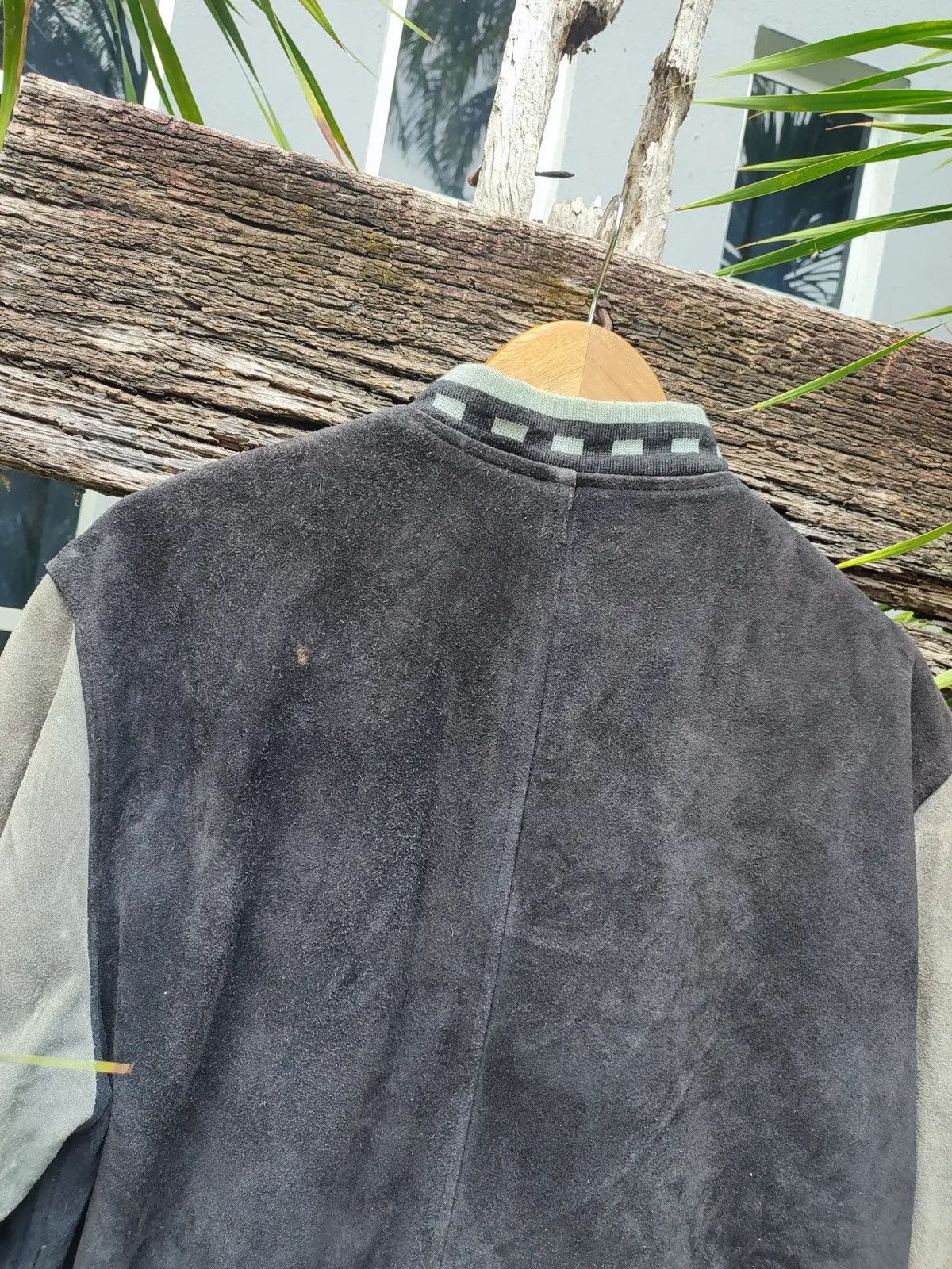 Vintage Rare 90s Lozio Men’s Suede Varsity Jacket Size US M / EU 48-50 / 2 - 11 Thumbnail