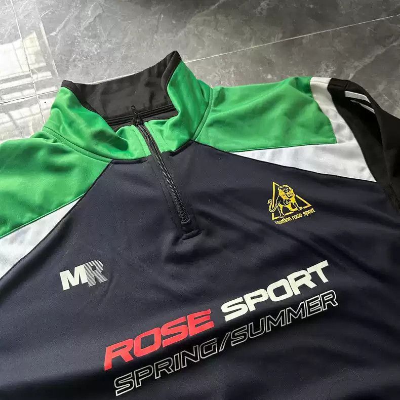 Martine Rose Martine Rose half-zip racing shirt with long sleeves -2507 Size US L / EU 52-54 / 3 - 2 Thumbnail