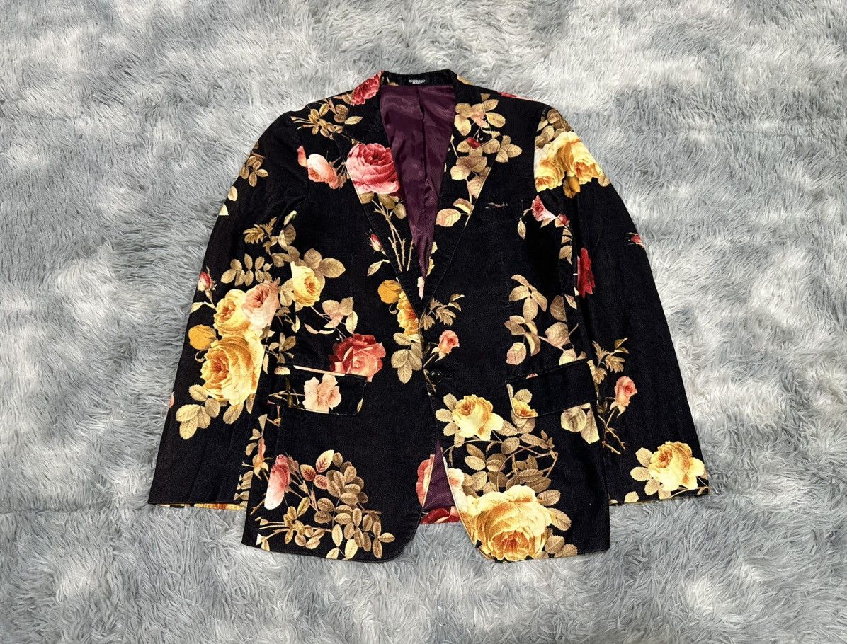 Tornado Mart 🔥Y2K Archived Tornado Mart Floral Blazer Jacket Size US M / EU 48-50 / 2 - 1 Thumbnail