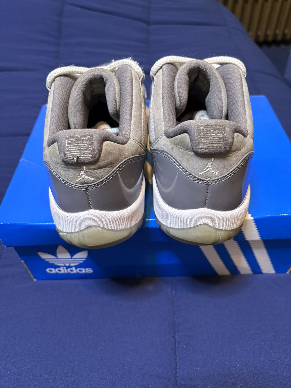 Jordan Brand Jordan 11 Retro Low Cool Grey 2018 Size 10 Size US 10 / EU 43 - 5 Thumbnail