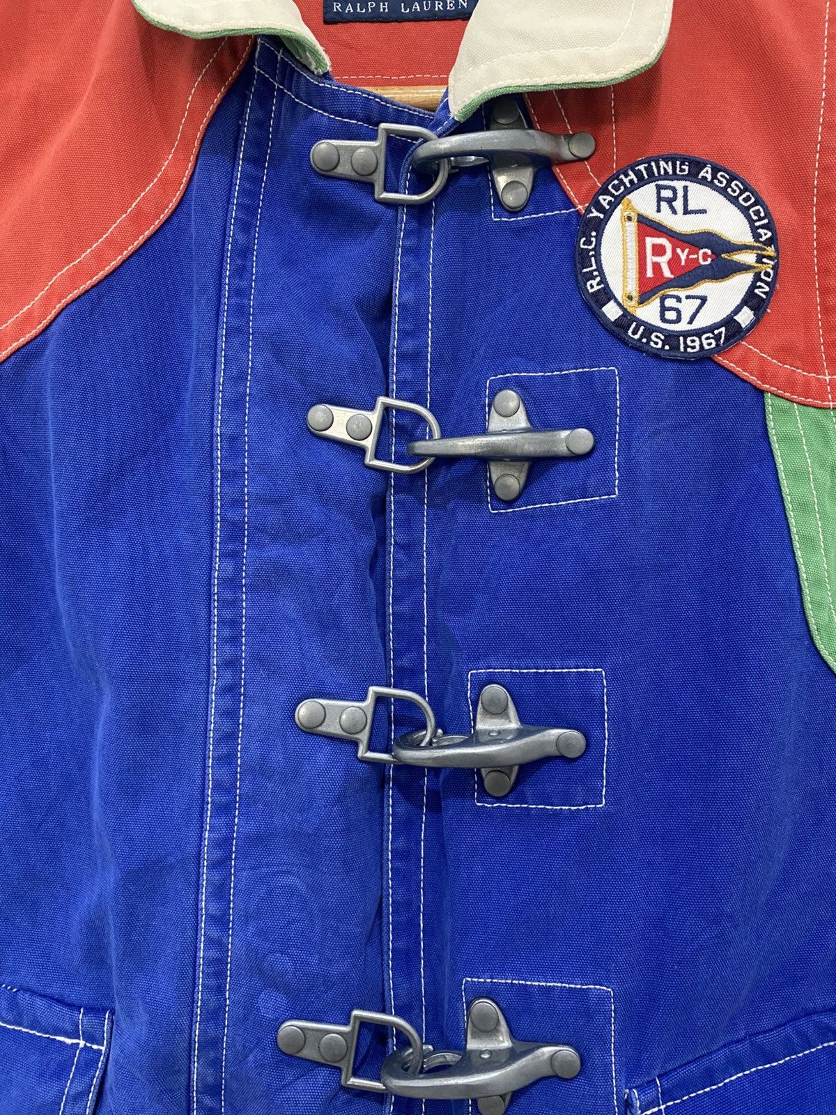 Polo Ralph Lauren Rare Vintage 91 Polo Ralph Lauren Yachting Multicolour Vest Size US S / EU 44-46 / 1 - 9 Thumbnail