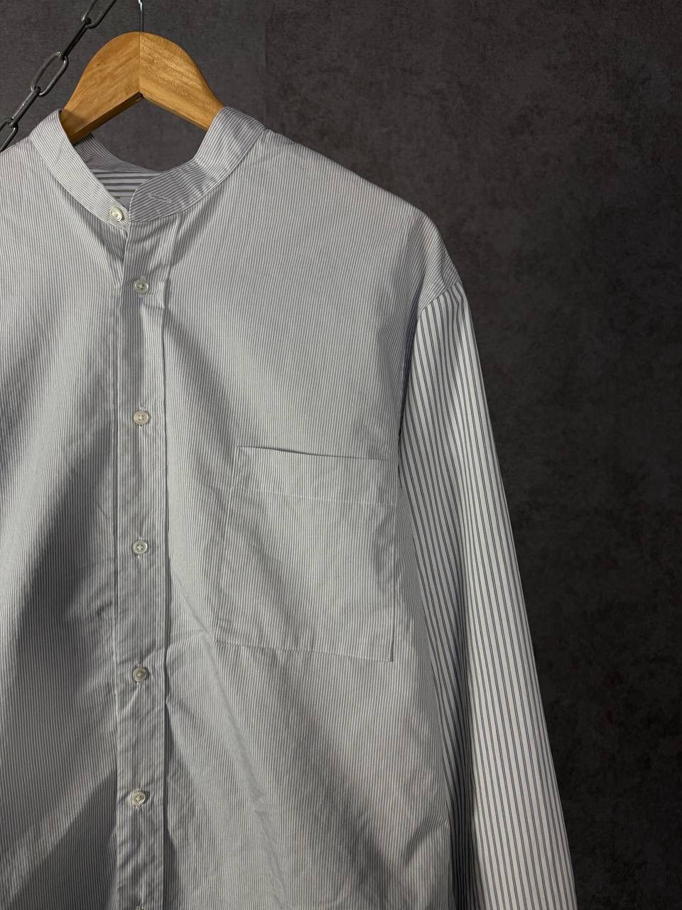 Jil Sander × Uniqlo Jil Sander x Uniqlo designer luxury striped shirt Size US M / EU 48-50 / 2 - 2 Thumbnail
