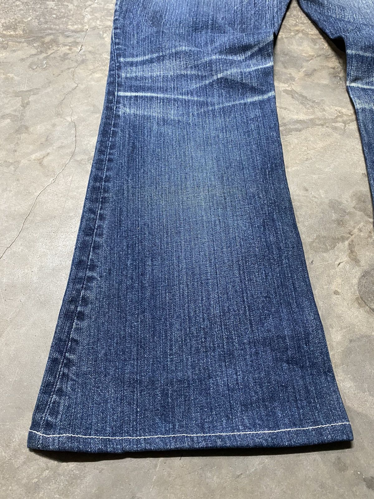 Japanese Brand Flare Jeans Japan Spirit Denim 10SDP41 Size US 34 / EU 50 - 11 Thumbnail