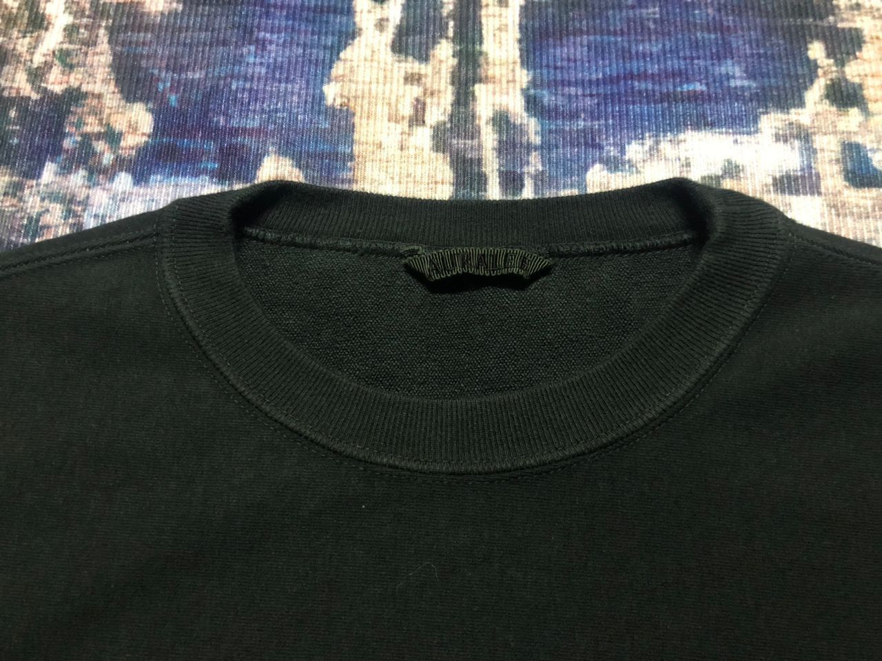 Auralee Auralee 19AW Super Milled Sweat Cup Off Sweatshirt Size 0 Size US XS / EU 42 / 0 - 9 Thumbnail