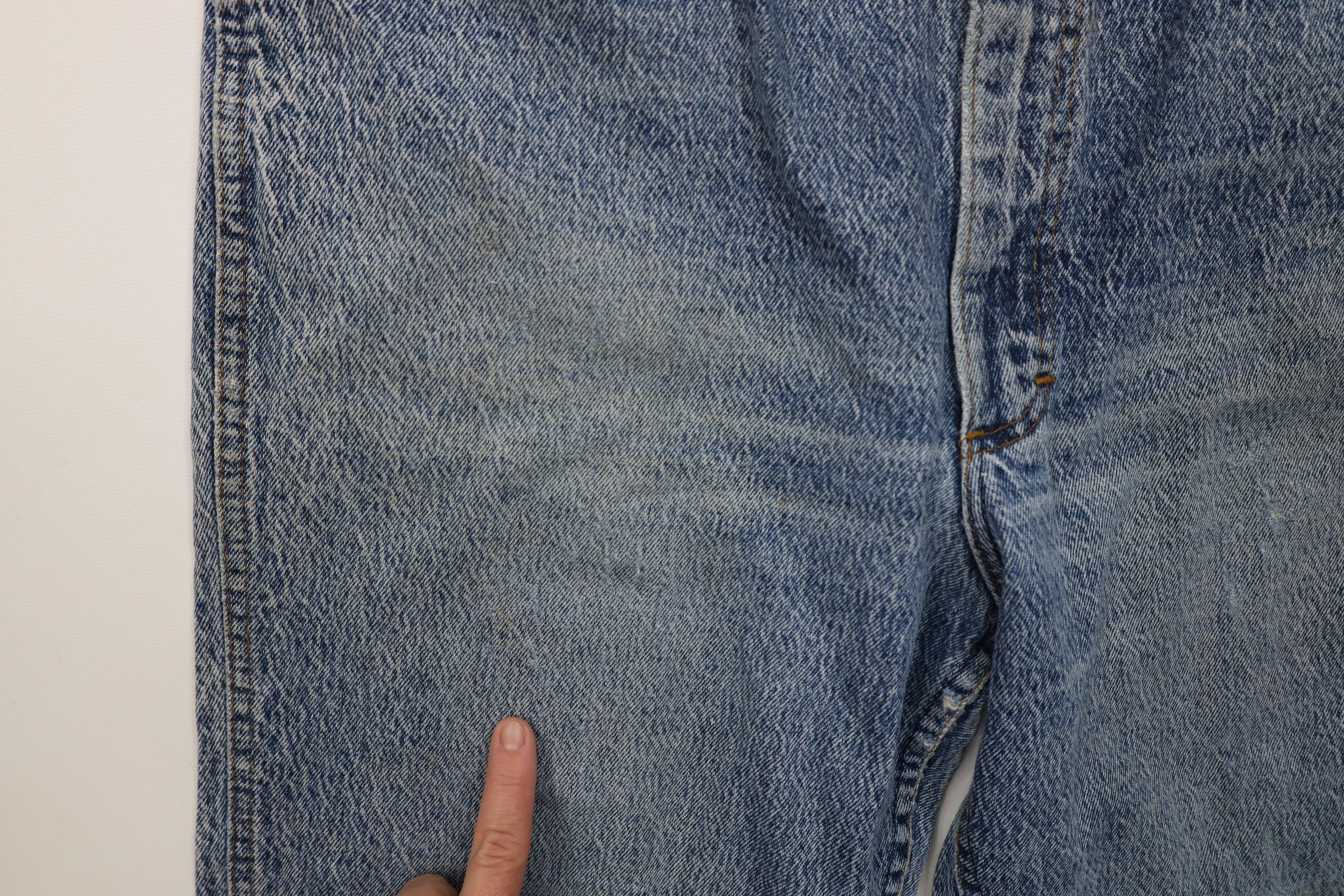 Lee Vintage 90s Lee Acid Wash Straight Leg Denim Jeans USA Size US 38 / EU 54 - 7 Thumbnail