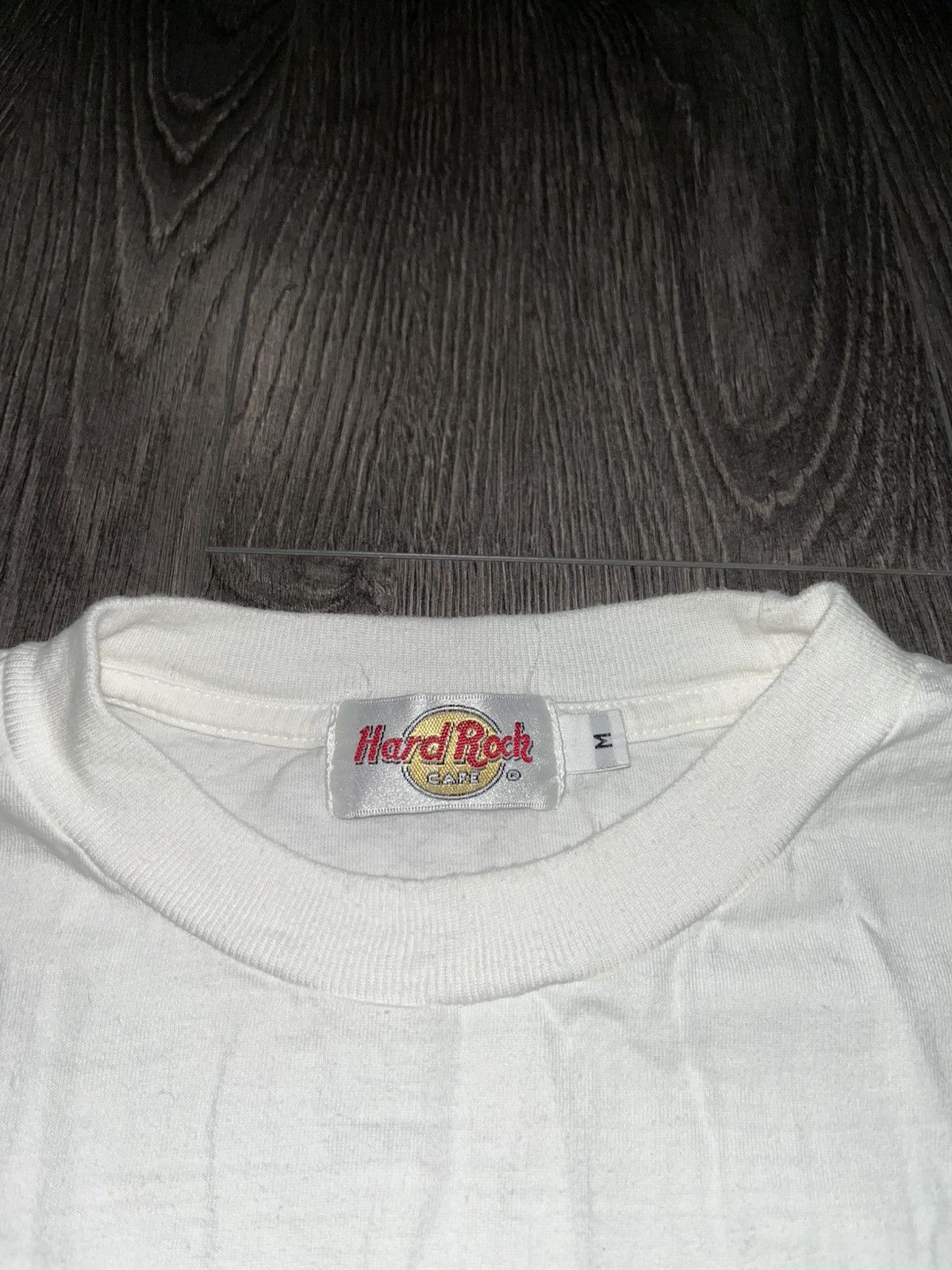Hard Rock Cafe Vintage 90s Hard Rock Cafe Bangkok T-Shirt White Size M Size US M / EU 48-50 / 2 - 4 Thumbnail