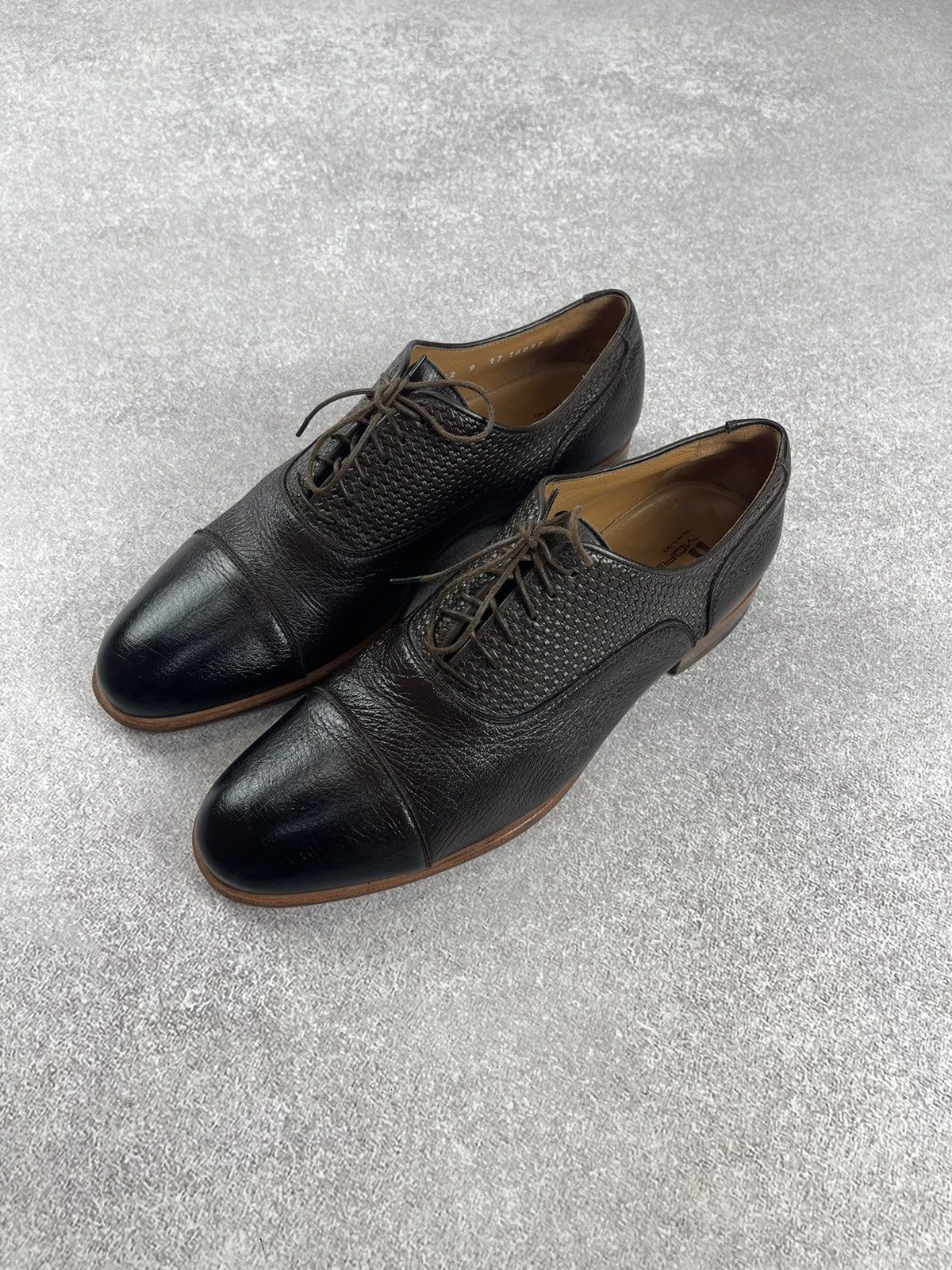 Moreschi Moreschi Leather Brown Derby Classic Shoes Size US 10 / EU 43 - 6 Thumbnail