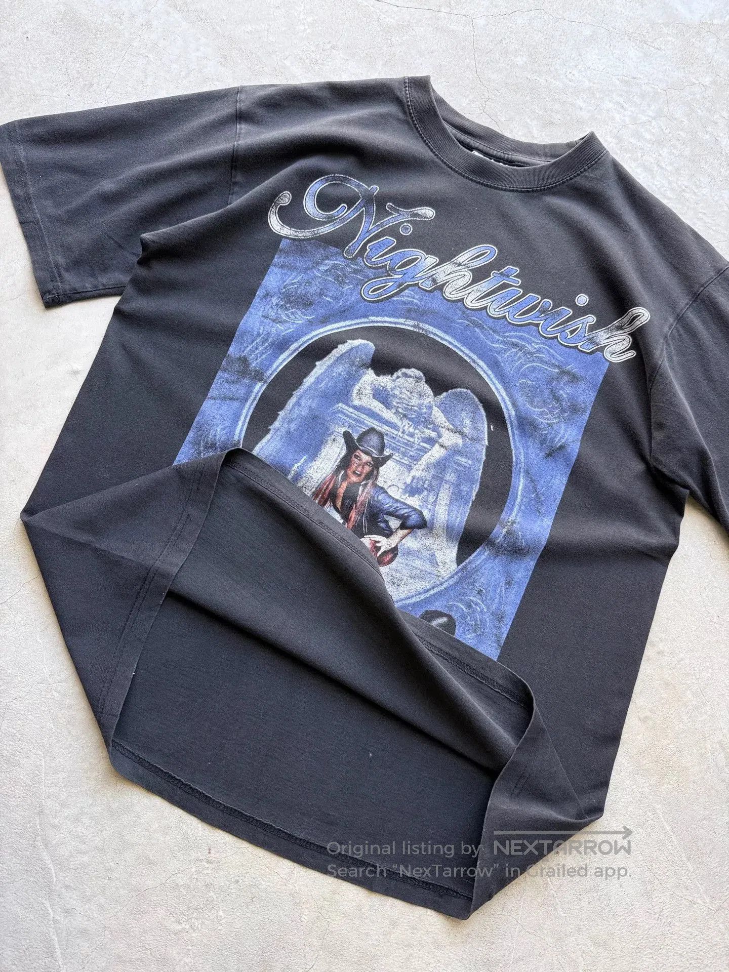 Vintage Vintage 00s Nightwish Once Band Tee. Size US L / EU 52-54 / 3 - 4 Thumbnail