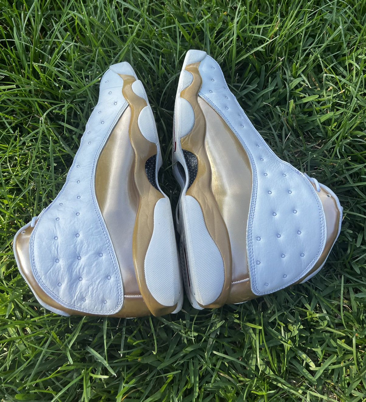 Jordan Brand CLEAN Air Jordan 13 size 12 Mens DMP Gold shoes Size US 12 / EU 45 - 7 Thumbnail