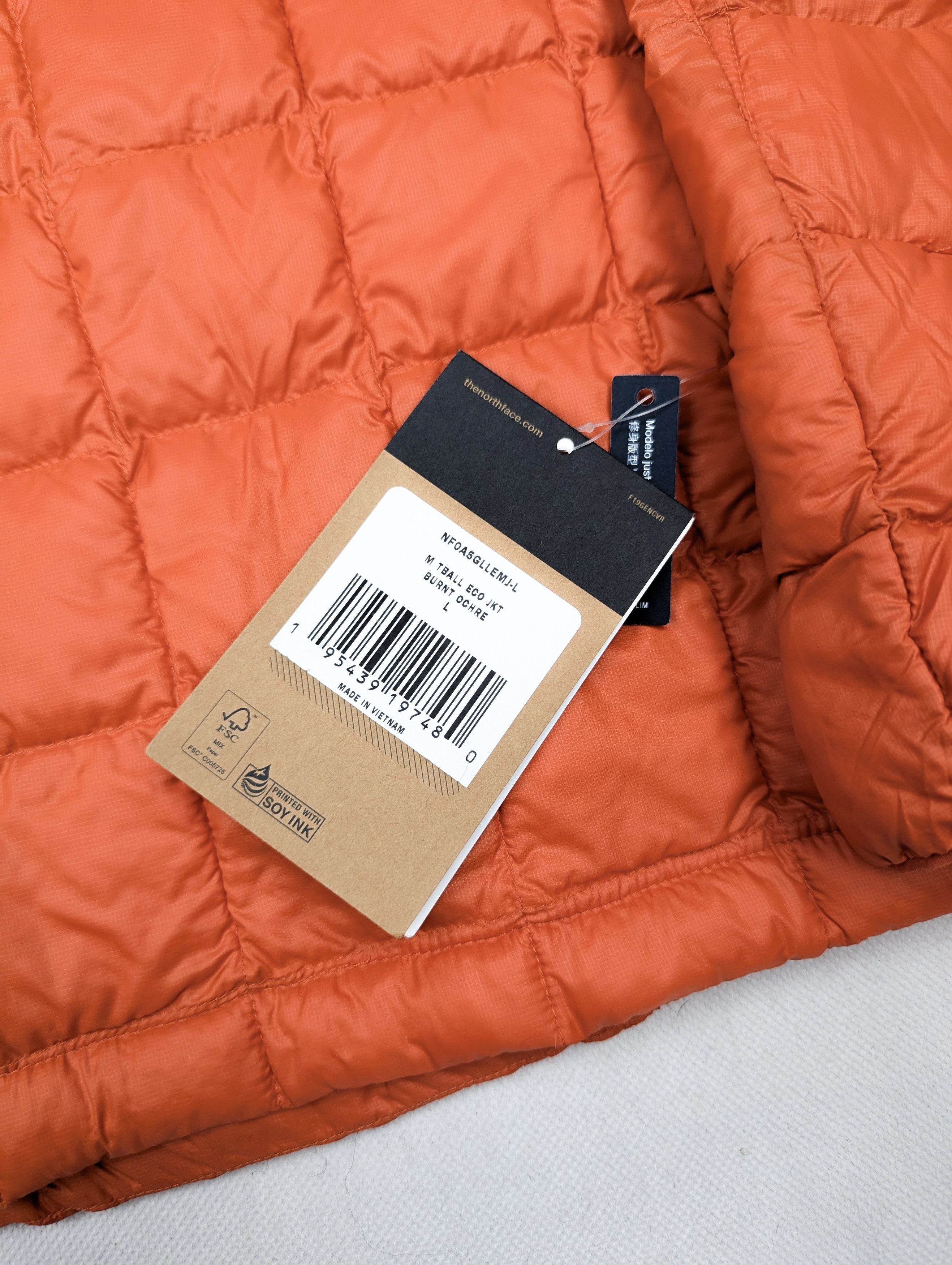 The North Face The North Face Thermoball eco orange jacket L Size US L / EU 52-54 / 3 - 3 Thumbnail