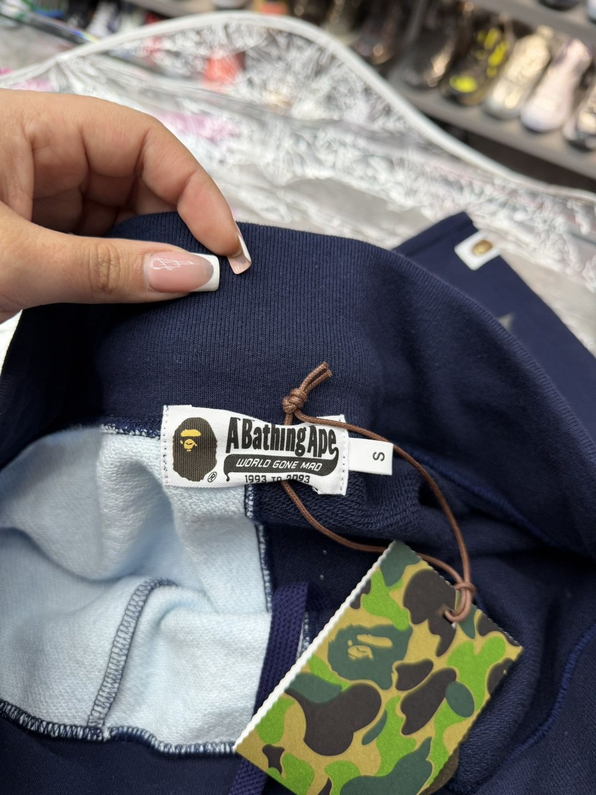Bape Bape ABC Blue Camo Side Shark Shorts Size US 36 / EU 52 - 5 Thumbnail