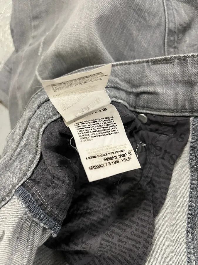 John Galliano SS2013 John Galliano Grey Denim Distressed Slim Jeans Size US 32 / EU 48 - 14 Thumbnail