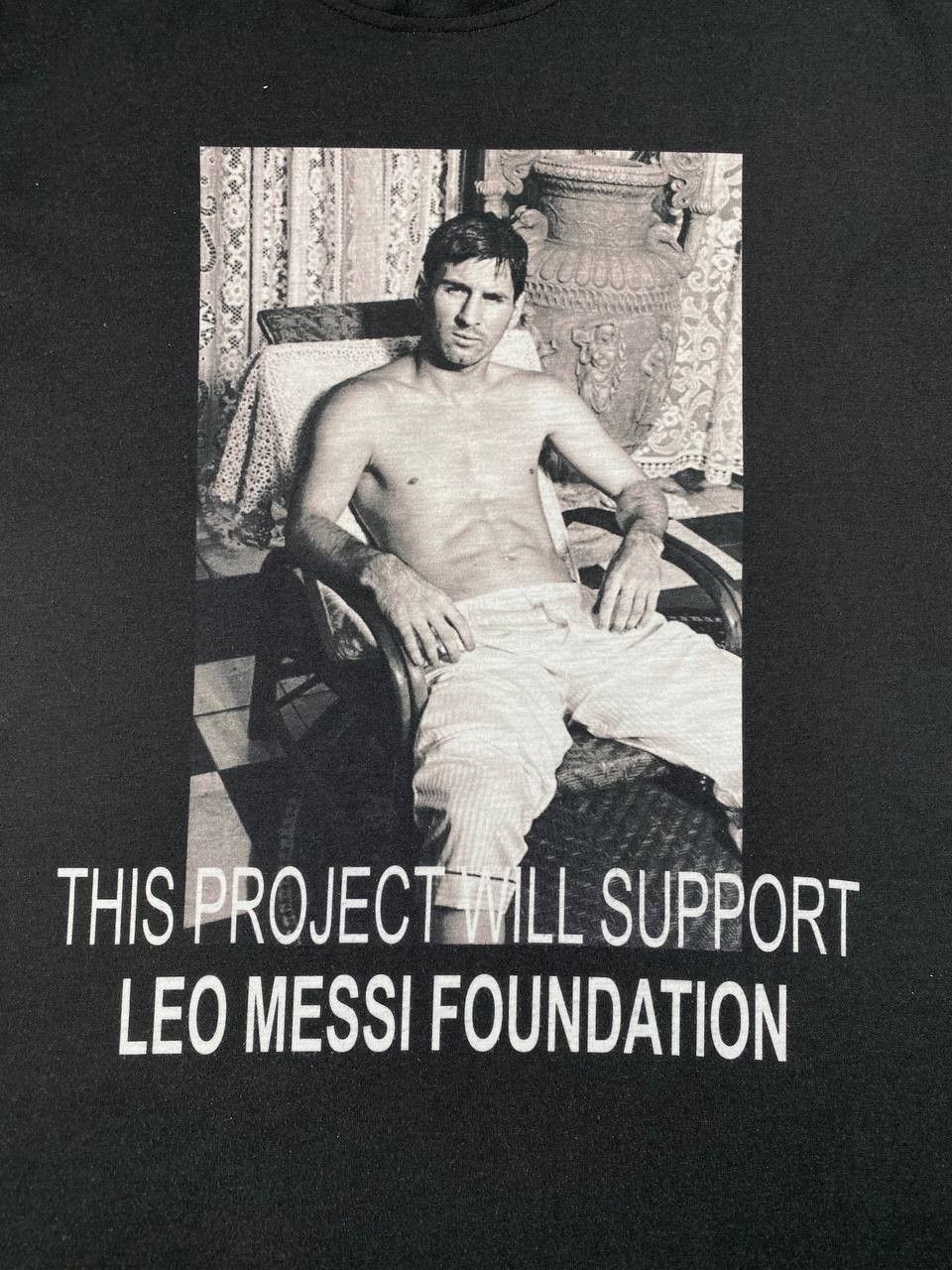 Dolce & Gabbana Dolce & Gabbana Lionel Messi Big Logo T Shirt Men Size 48 Size US M / EU 48-50 / 2 - 2 Thumbnail