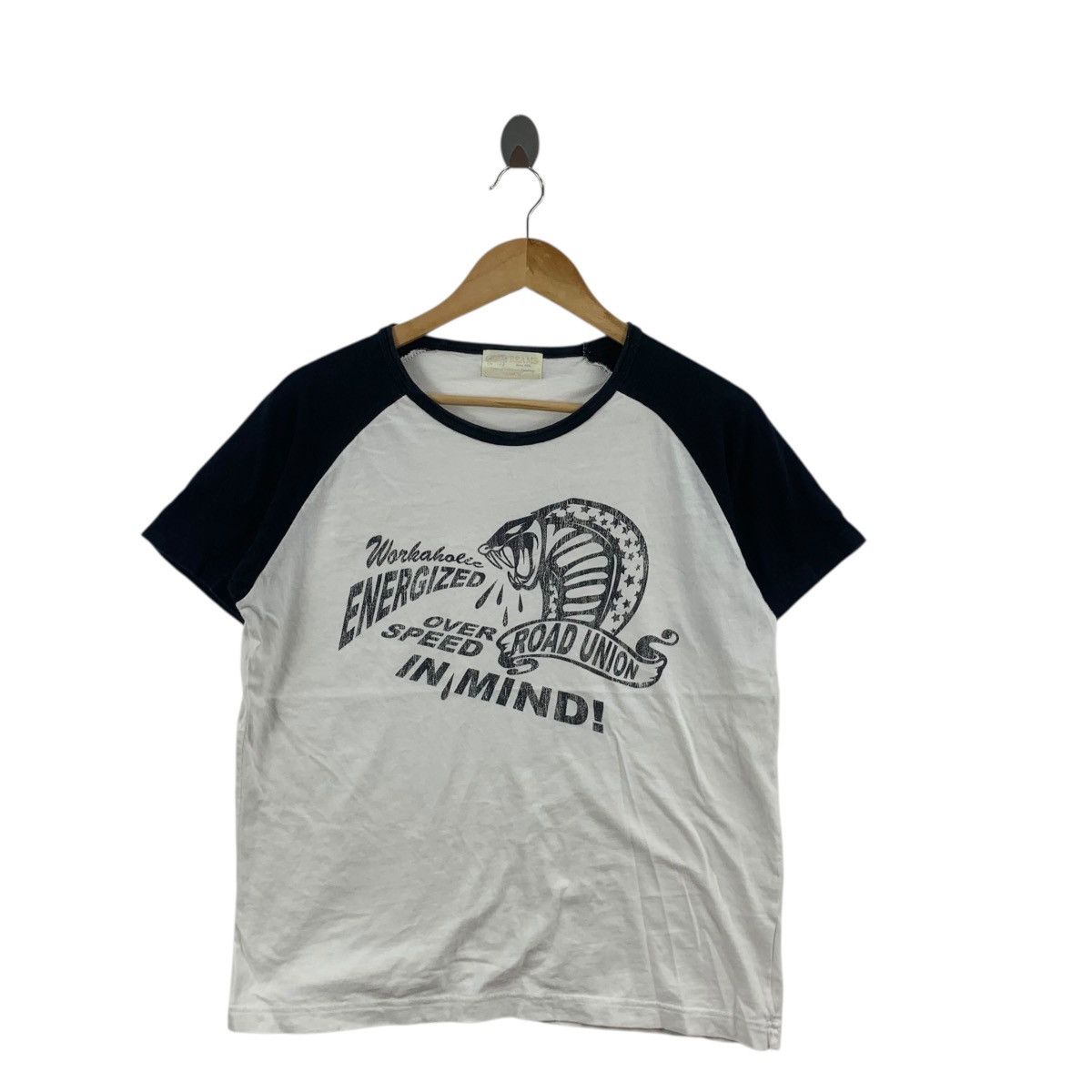 Beams Plus BEAMS PLUS Road Union Workaholic Energized Tee Shirt Top Size M / US 6-8 / IT 42-44 - 3 Thumbnail